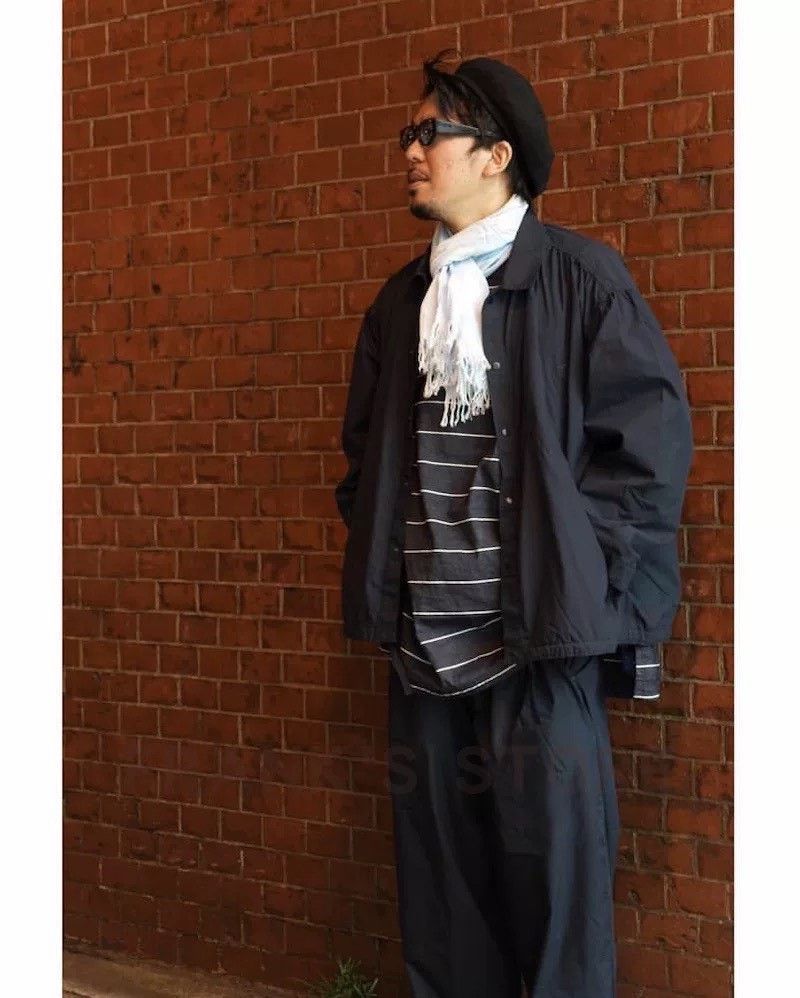 Porter Classic Porter Classic Fisherman's Linen Smock Shirt Size US S / EU 44-46 / 1 - 4 Thumbnail