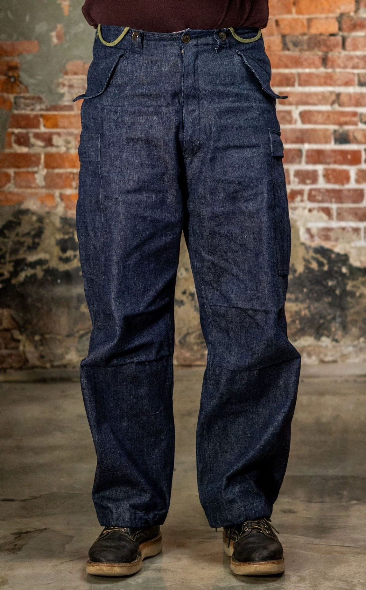 Buzz Rickson's Buzz Rickson's M-1951 Denim Cargo Pants Size US 34 / EU 50 - 6 Thumbnail