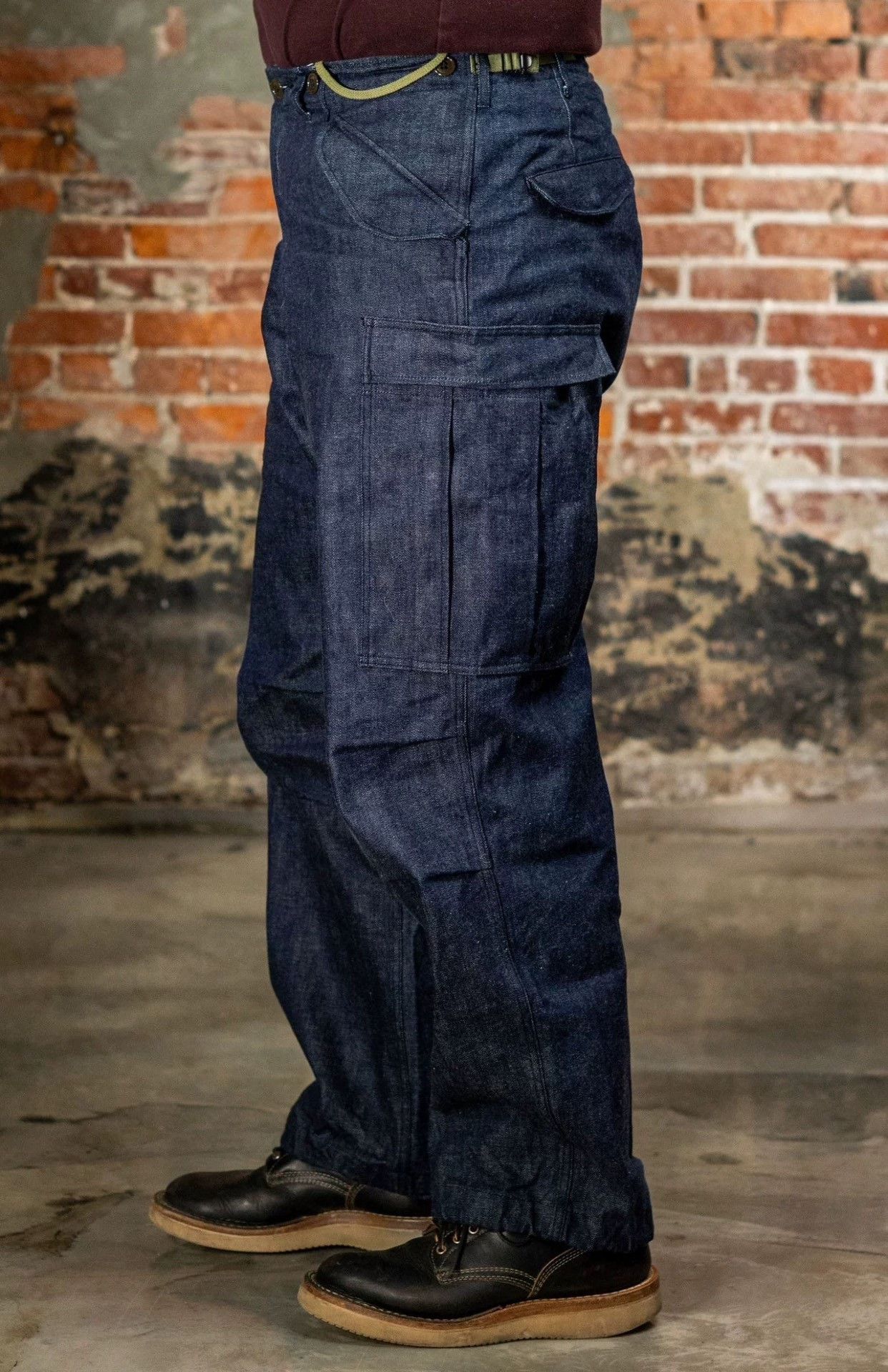Buzz Rickson's Buzz Rickson's M-1951 Denim Cargo Pants Size US 34 / EU 50 - 7 Thumbnail