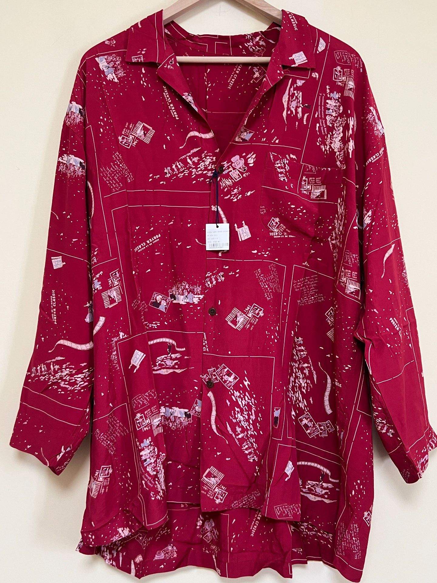 Porter Classic Porter Classic 23ss ALOHA Long-Sleeve Shirt Size US L / EU 52-54 / 3 - 4 Thumbnail