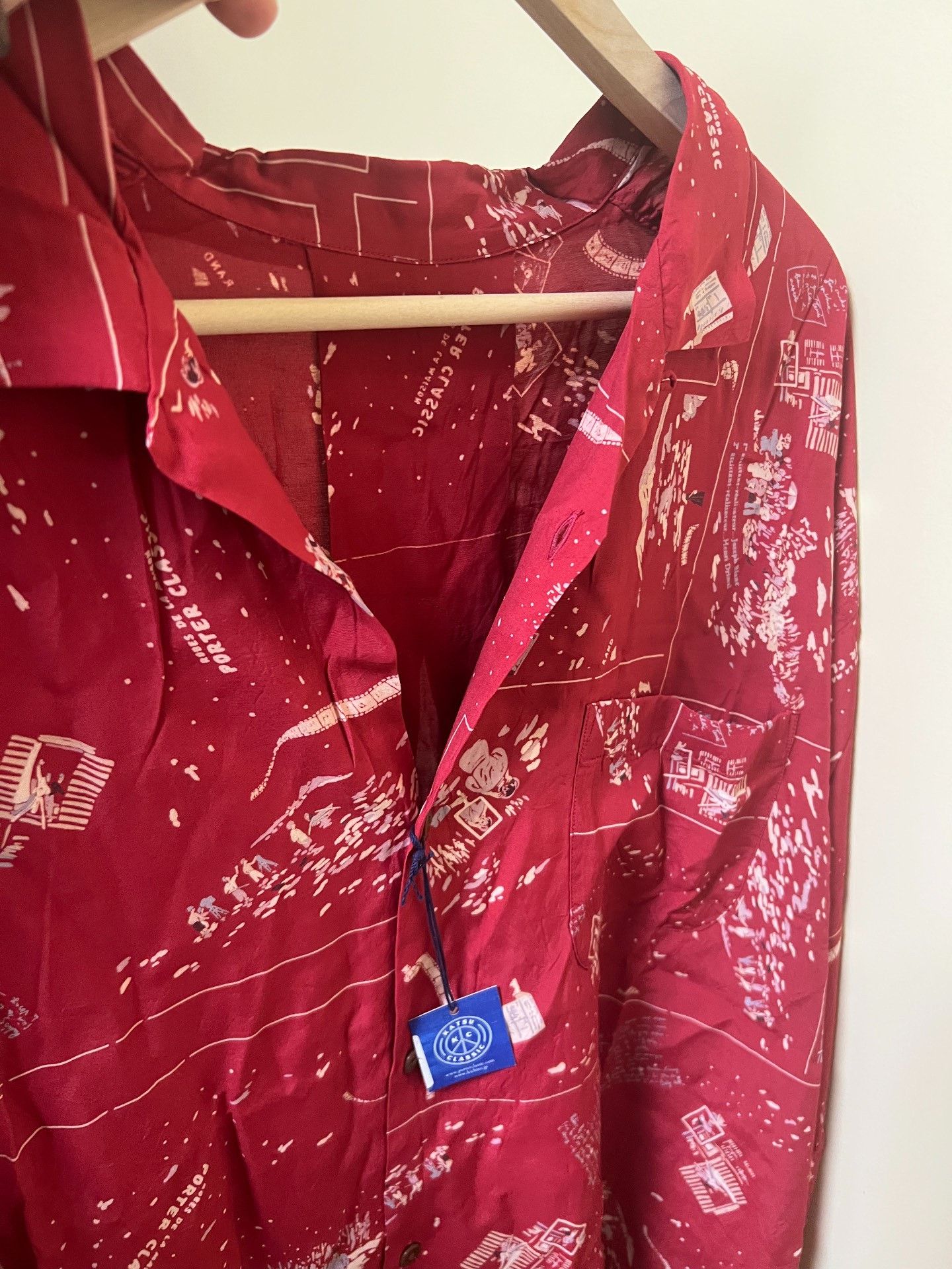 Porter Classic Porter Classic 23ss ALOHA Long-Sleeve Shirt Size US L / EU 52-54 / 3 - 6 Thumbnail