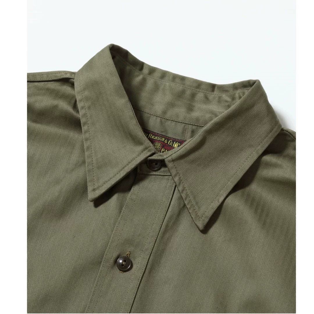 Buzz Rickson's Buzz Rickson's Military Retro Herringbone Work Shirt Size US L / EU 52-54 / 3 - 4 Thumbnail