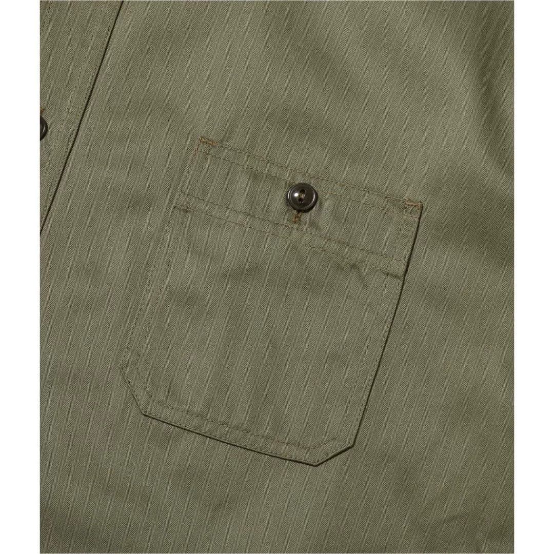 Buzz Rickson's Buzz Rickson's Military Retro Herringbone Work Shirt Size US L / EU 52-54 / 3 - 5 Thumbnail