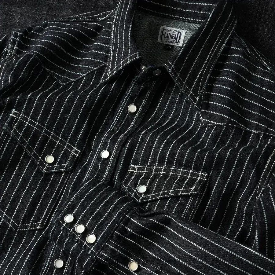 The Flat Head The Flat Head Wabash Stripe Western Shirt Size US XS / EU 42 / 0 - 3 Thumbnail