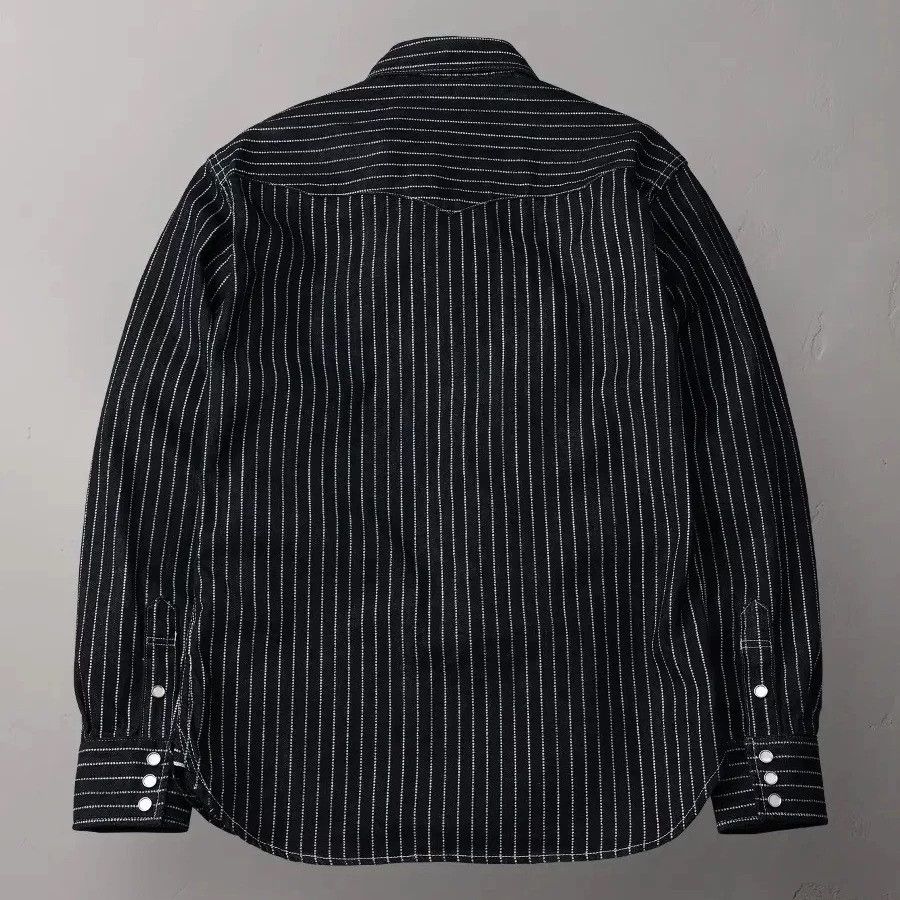 The Flat Head The Flat Head Wabash Stripe Western Shirt Size US XS / EU 42 / 0 - 5 Thumbnail