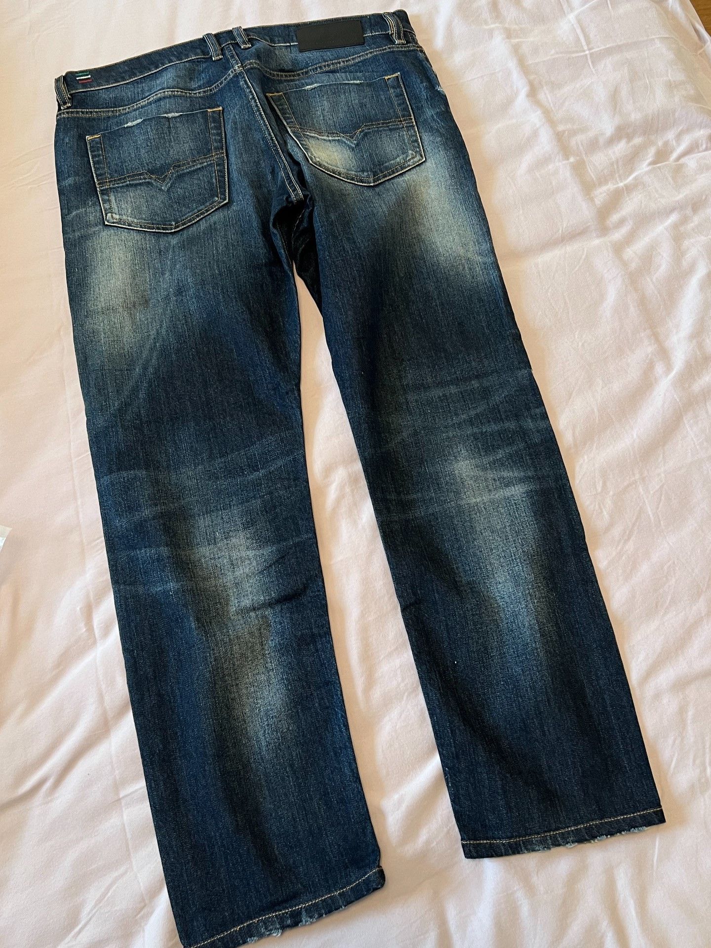 Diesel Diesel Men's THOMMER Washed Jeans Size US 34 / EU 50 - 9 Thumbnail