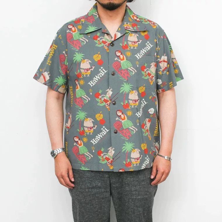 Sun Surf SUN SURF Hawaiian Short Sleeve Shirt Size US L / EU 52-54 / 3 - 3 Thumbnail