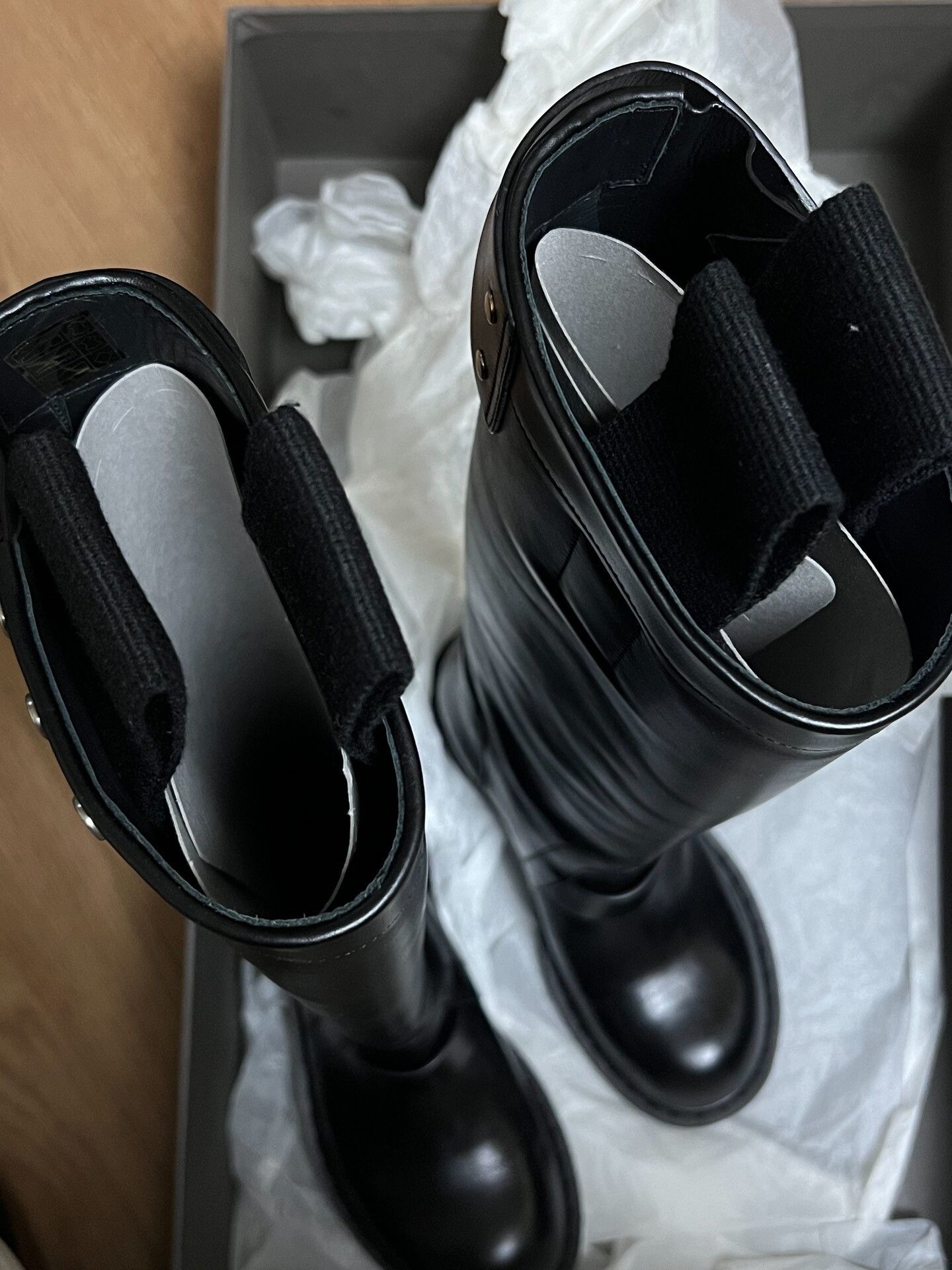 Rick Owens Rick Owens Anthem Jack Boots Size US 4 / IT 34 - 3 Thumbnail