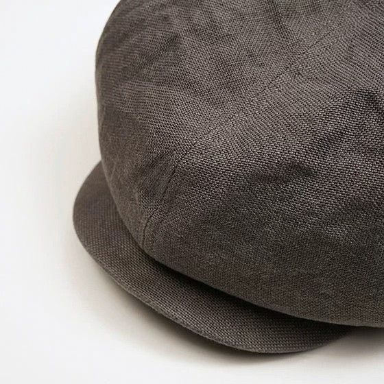 Nigel Cabourn Nigel Cabourn Linen Newsboy Cap Summer Size ONE SIZE - 3 Thumbnail