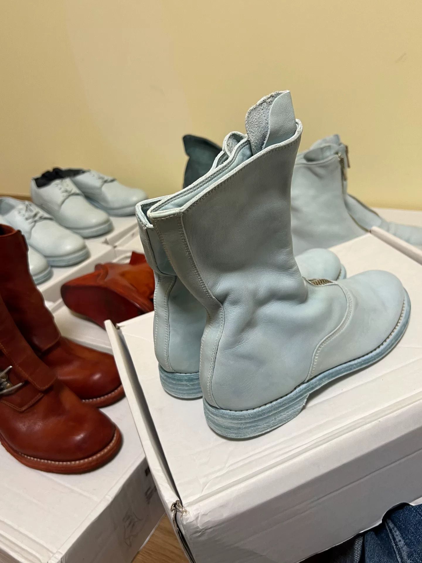 Guidi Guidi 310 Baby Blue Boots Size US 5 / IT 35 - 4 Thumbnail