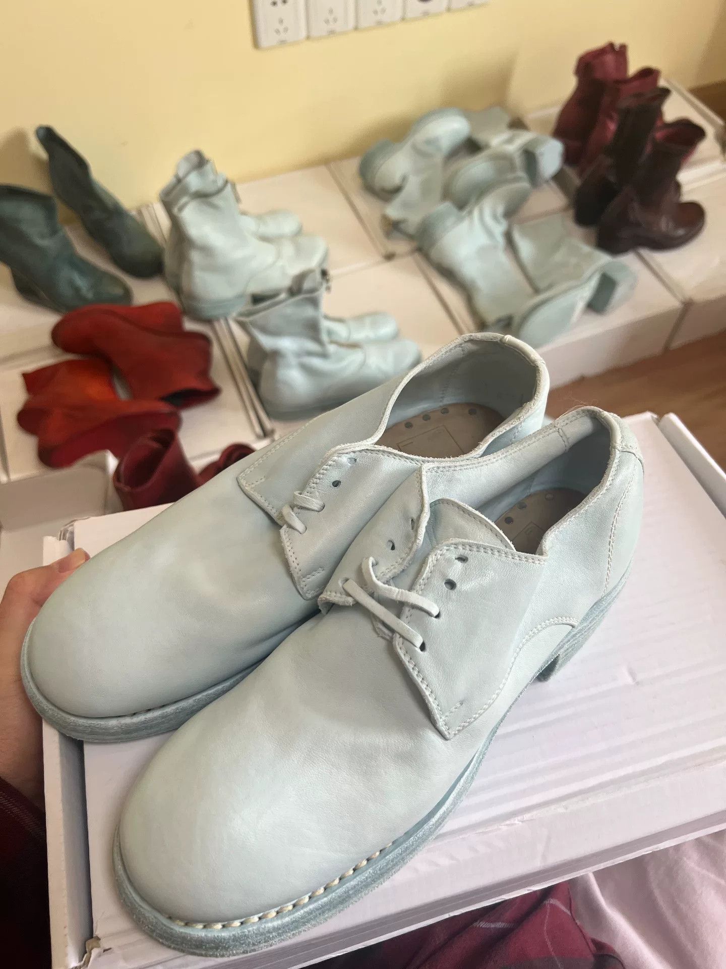 Guidi Guidi 792z Glacier Blue Shoes Size US 7 / IT 37 - 4 Thumbnail