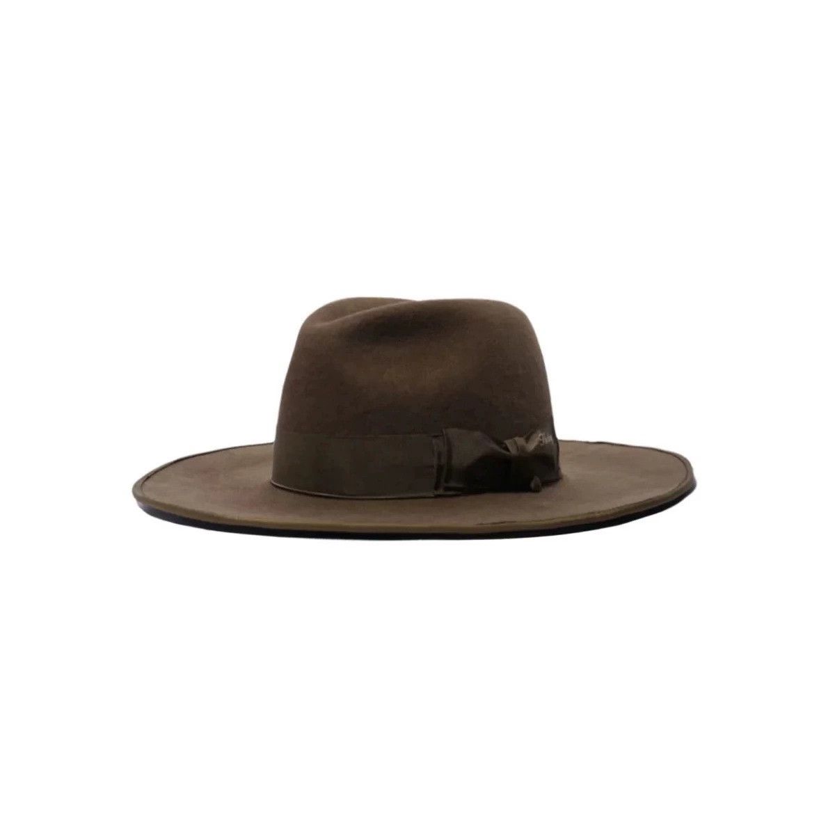 THE H.W.DOG&CO. H.W.DOG Wide-Brim Cashmere Felt Vintage Hat Size ONE SIZE - 4 Thumbnail