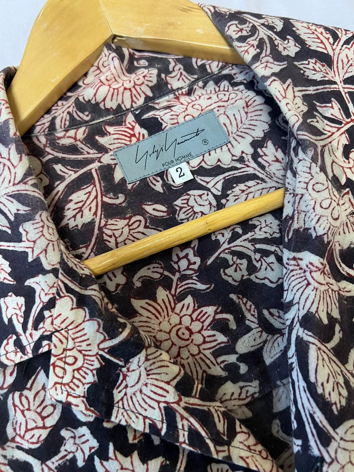 Yohji Yamamoto Yohji Yamamoto 22SS All-Over Floral Shirt Size US M / EU 48-50 / 2 - 7 Thumbnail