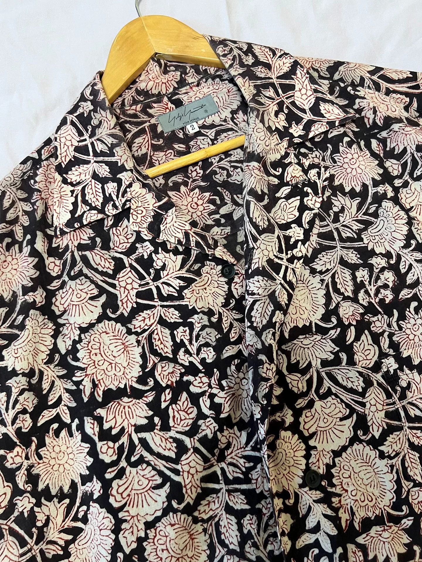 Yohji Yamamoto Yohji Yamamoto 22SS All-Over Floral Shirt Size US M / EU 48-50 / 2 - 6 Thumbnail