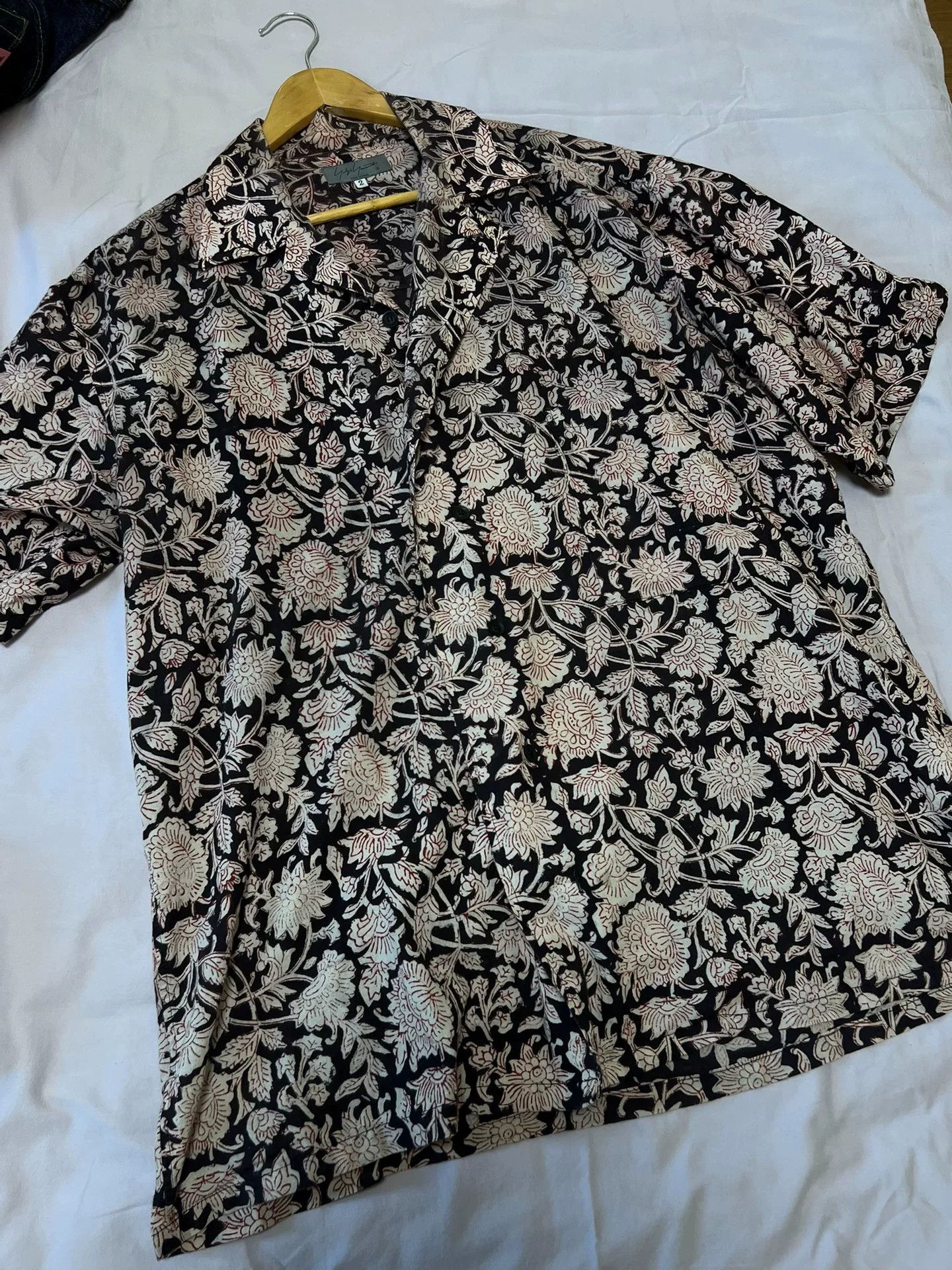 Yohji Yamamoto Yohji Yamamoto 22SS All-Over Floral Shirt Size US M / EU 48-50 / 2 - 8 Thumbnail