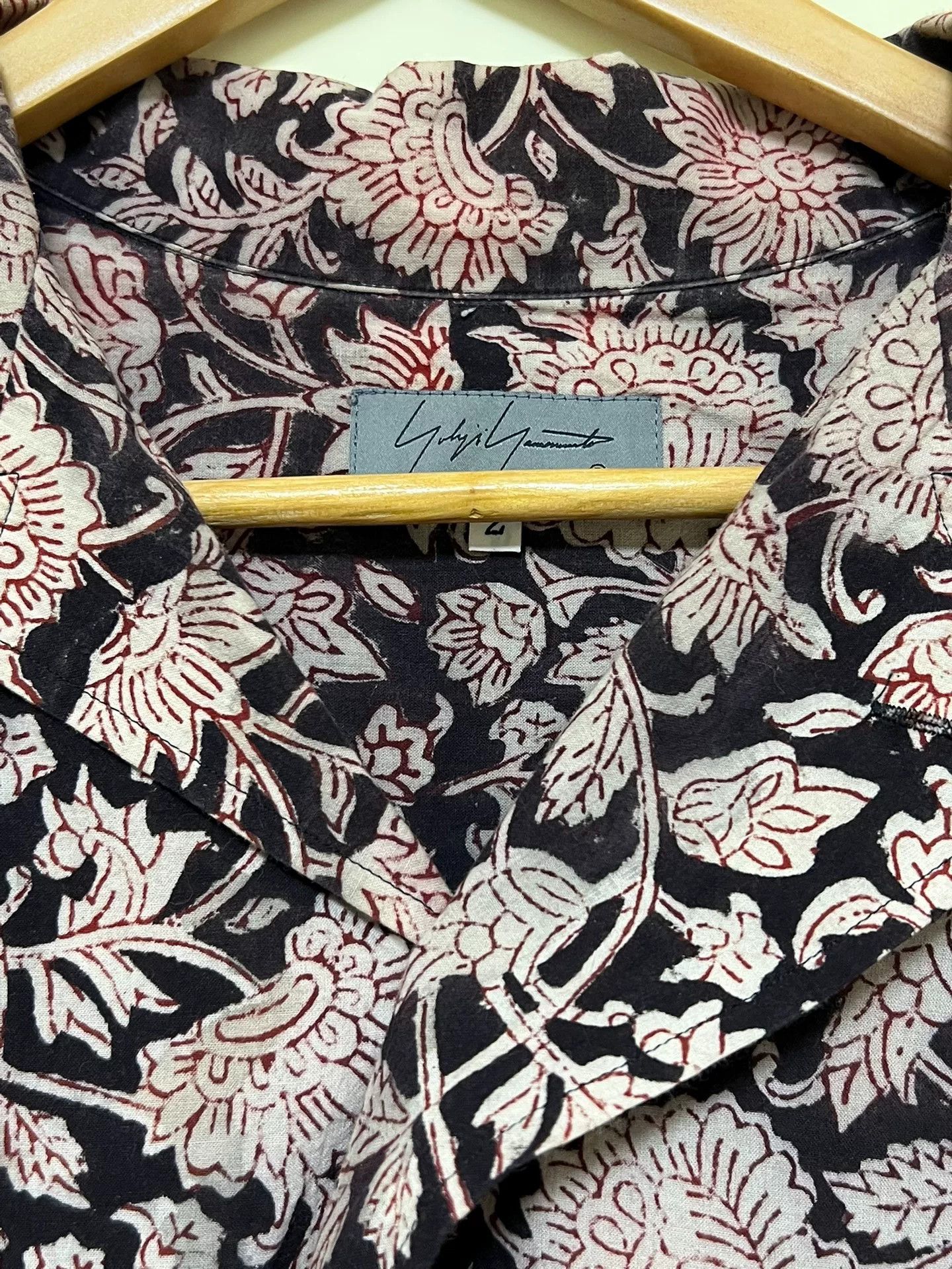 Yohji Yamamoto Yohji Yamamoto 22SS All-Over Floral Shirt Size US M / EU 48-50 / 2 - 4 Thumbnail