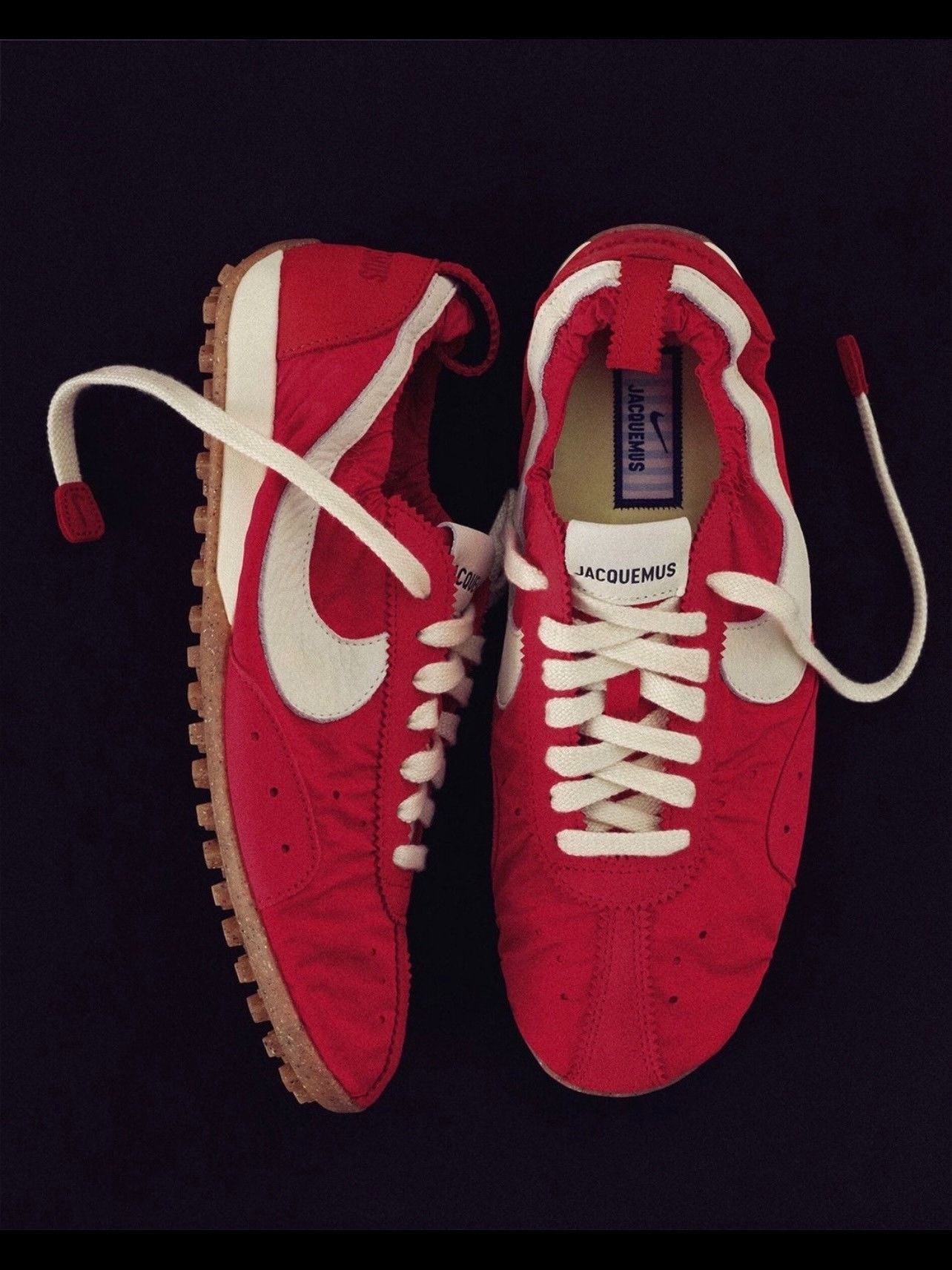 Jacquemus Nike Moon Shoe x Jacquemus Women's Red Size US 5 / IT 35 - 5 Thumbnail