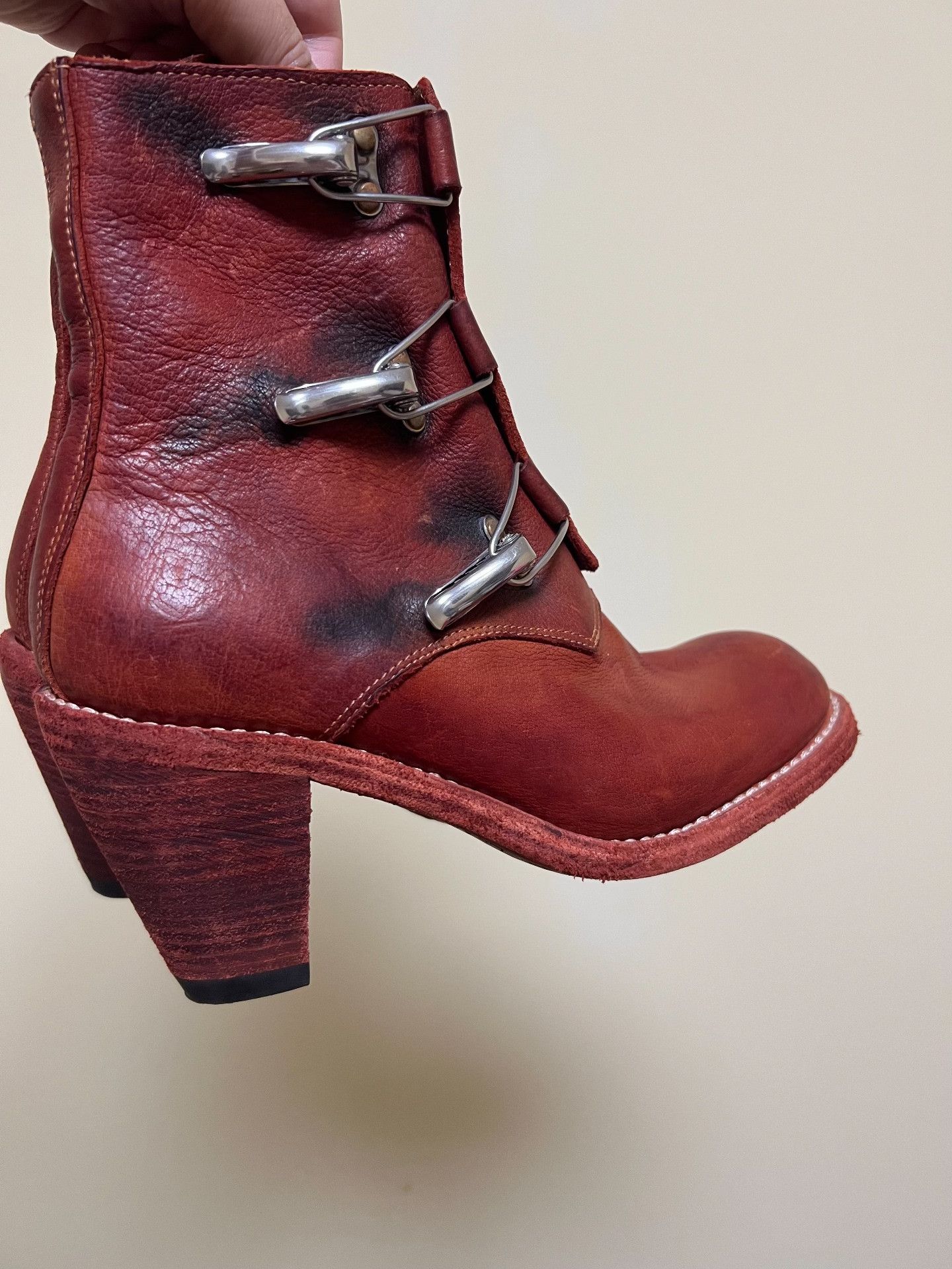 Guidi GUIDI 3095G Water Buffalo Leather Short Boots Size US 6 / IT 36 - 2 Thumbnail