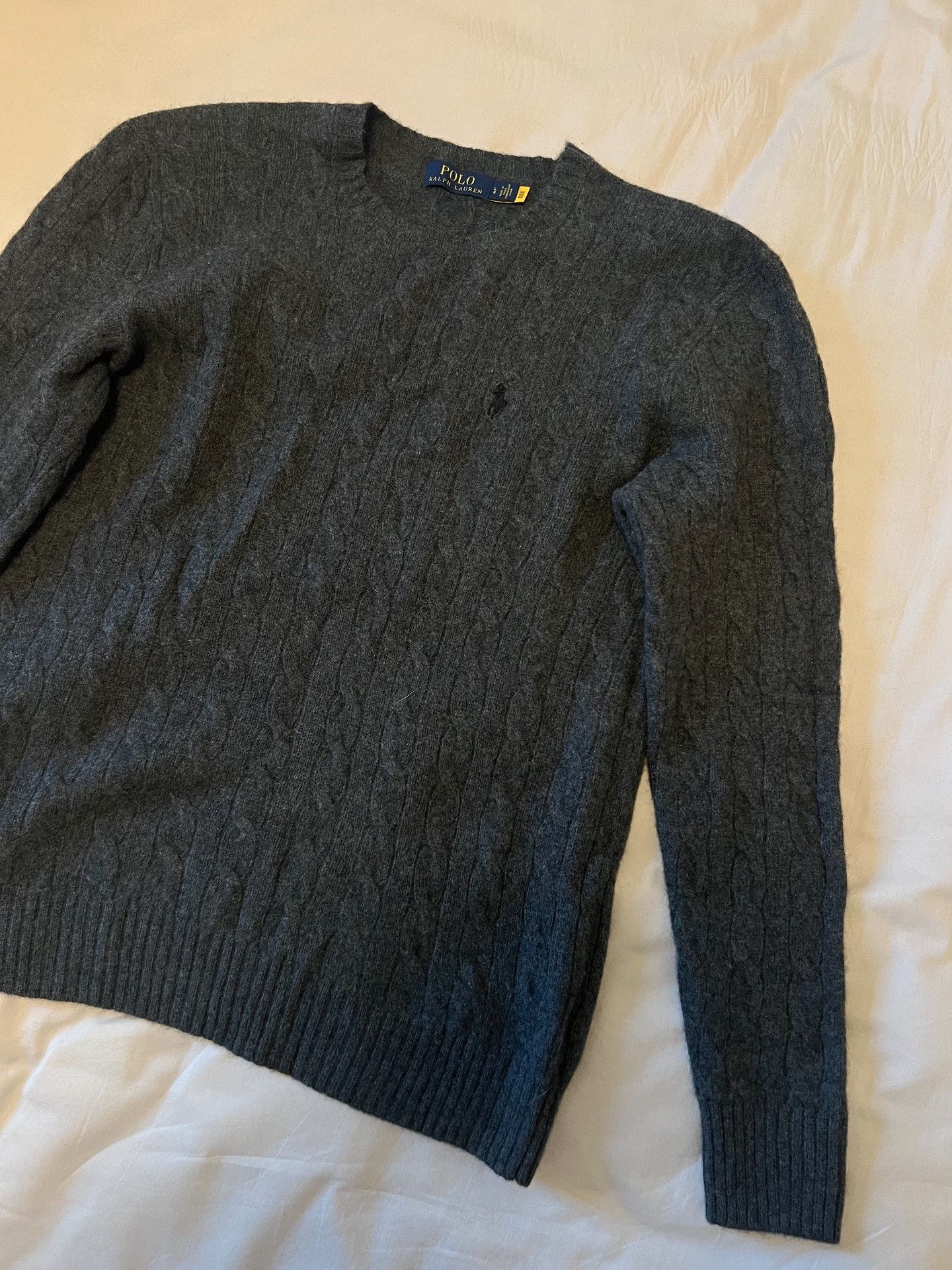 Polo Ralph Lauren Ralph Lauren Classic Cable-Knit Men's Sweater Size US L / EU 52-54 / 3 - 2 Thumbnail