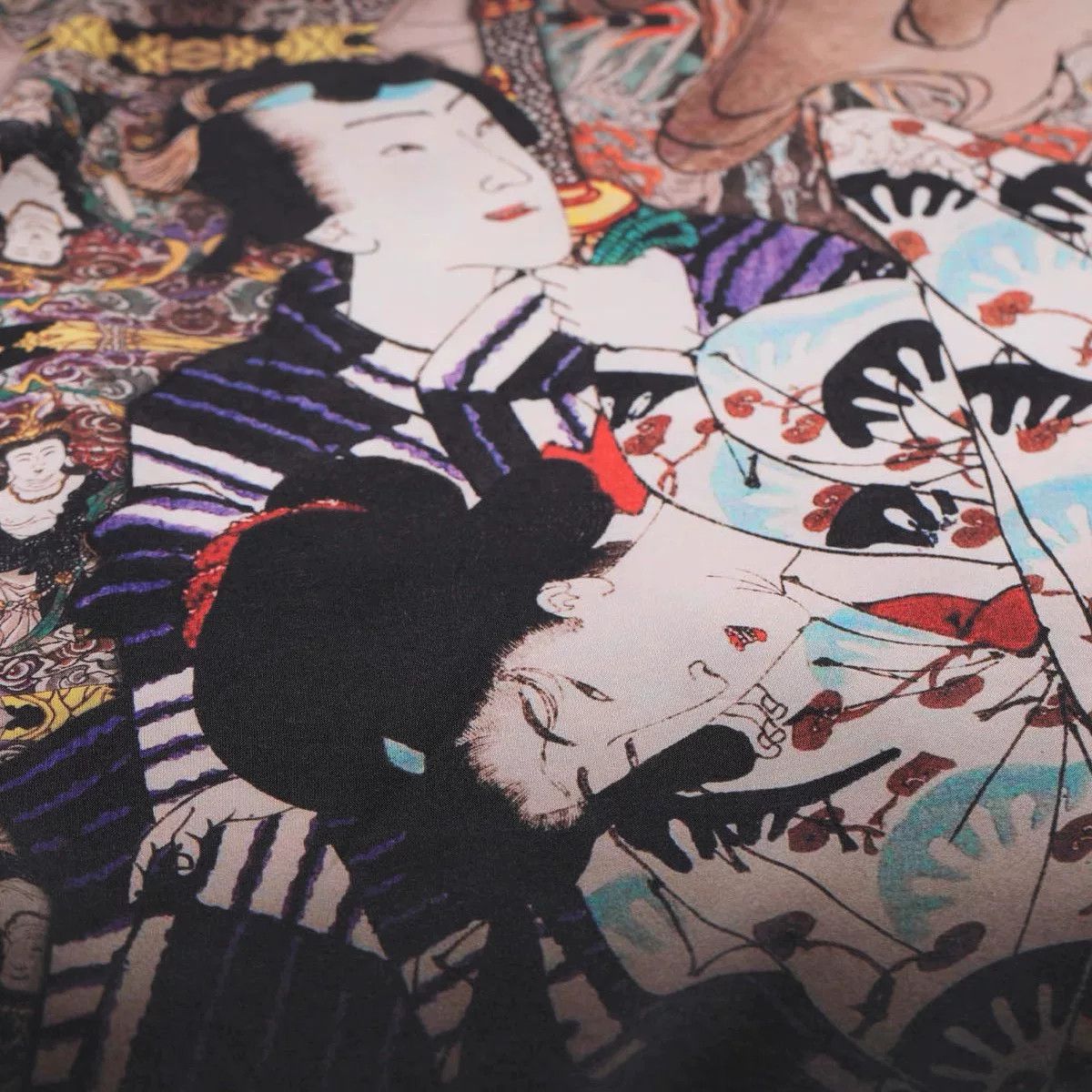 Sun Surf SUN SURF x Tsukioka Yoshitoshi Rayon Hawaiian Shirt Size US M / EU 48-50 / 2 - 4 Thumbnail