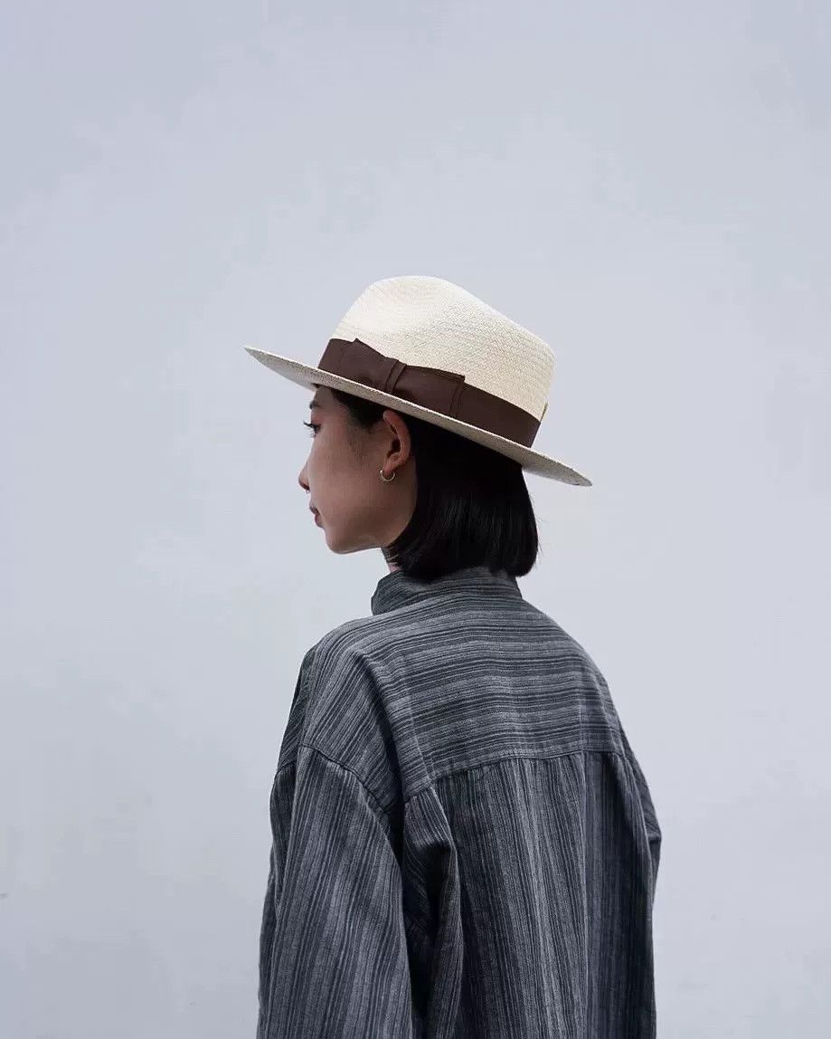THE H.W.DOG&CO. H.W.DOG Classic Short Brim Panama Hat Size ONE SIZE - 7 Thumbnail