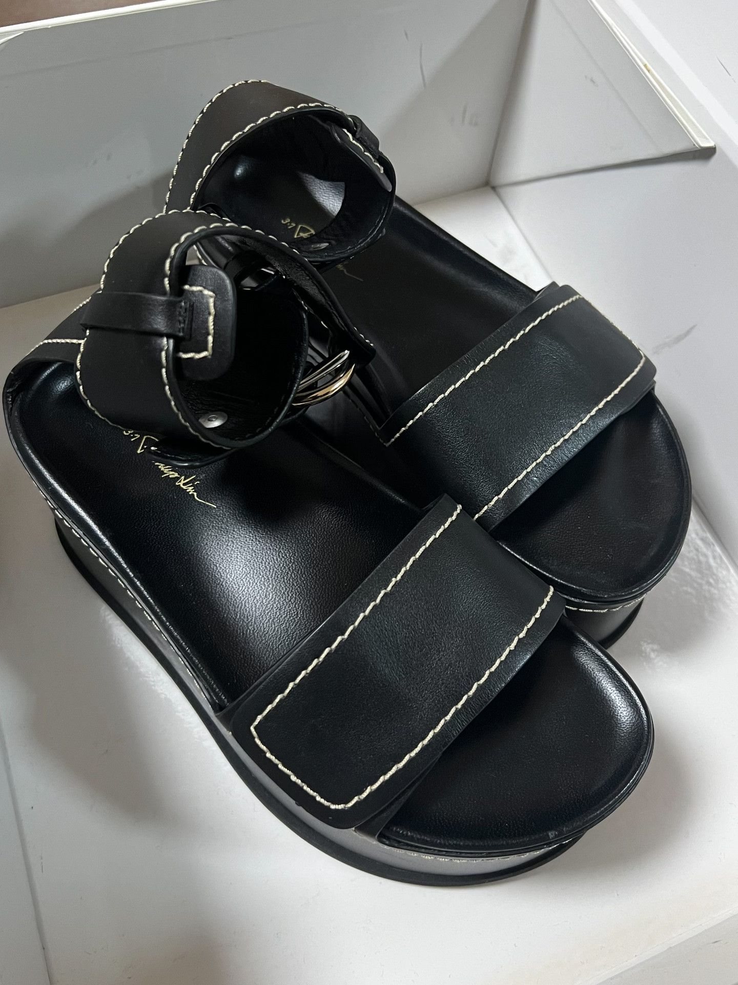 3.1 Phillip Lim 3.1 Phillip Lim Platform Sandal Size US 4 / IT 34 - 2 Thumbnail