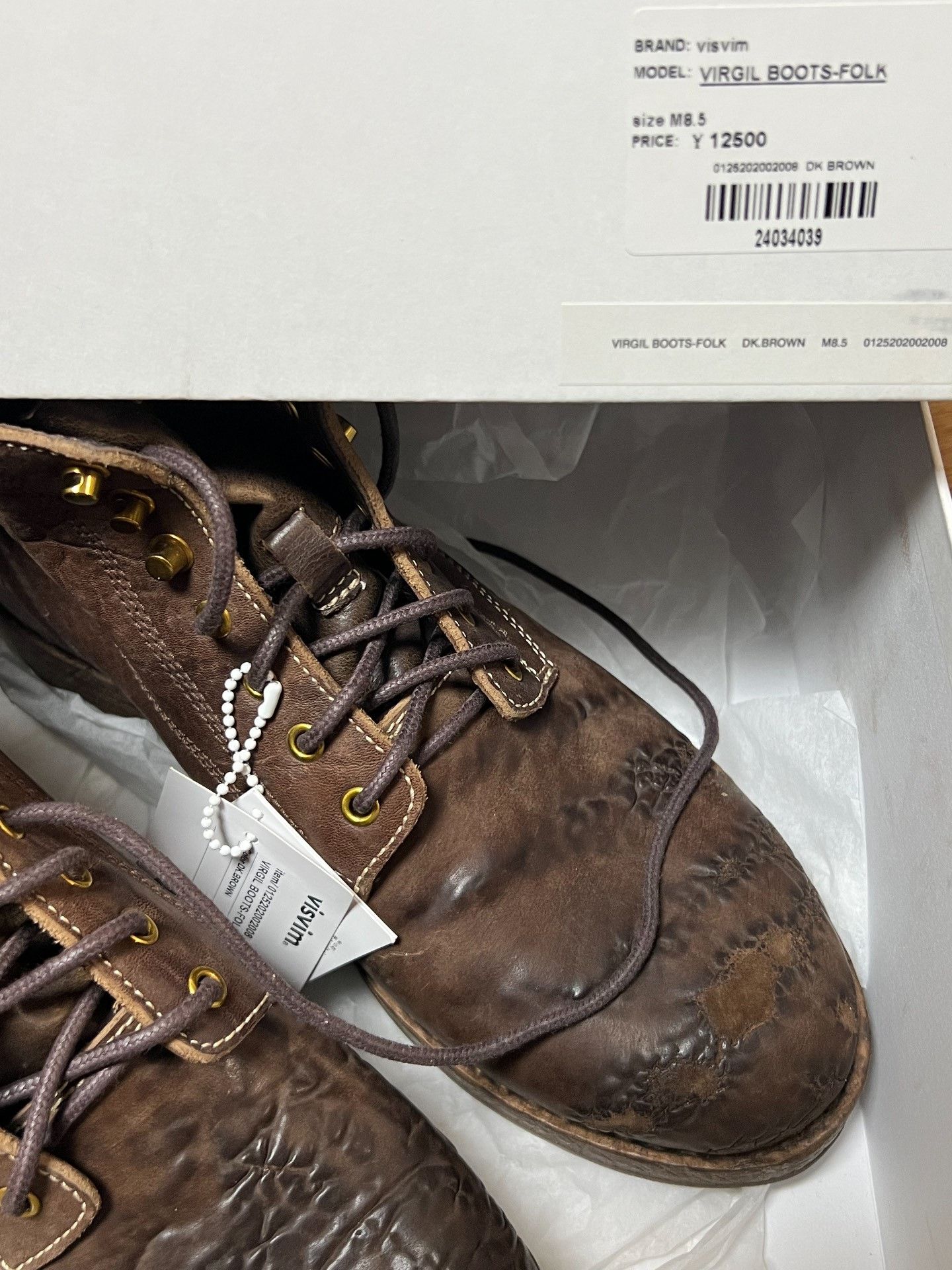 Visvim VISVIM 25AW VIRGIL BOOTS FOLK Size US 8.5 / EU 41-42 - 9 Thumbnail