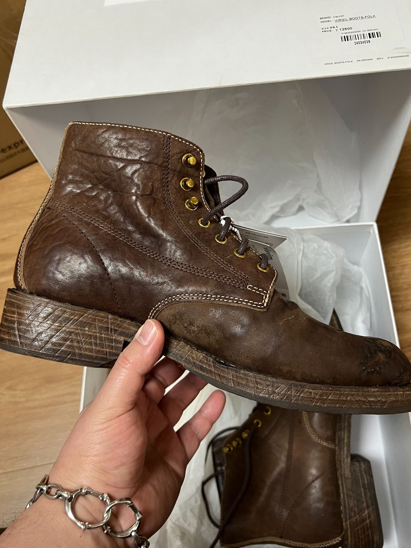 Visvim VISVIM 25AW VIRGIL BOOTS FOLK Size US 8.5 / EU 41-42 - 6 Thumbnail