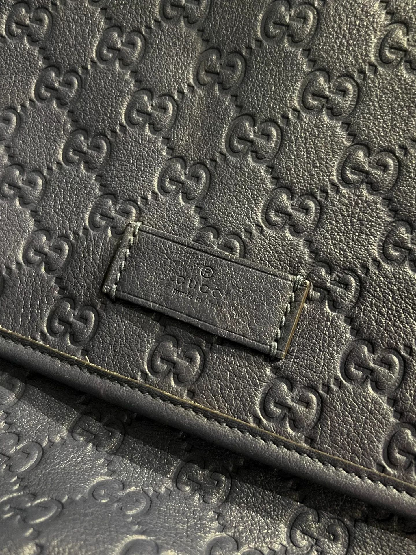 Gucci Gucci GG Logo Embossed Leather Flap Crossbody Bag Size ONE SIZE - 5 Thumbnail