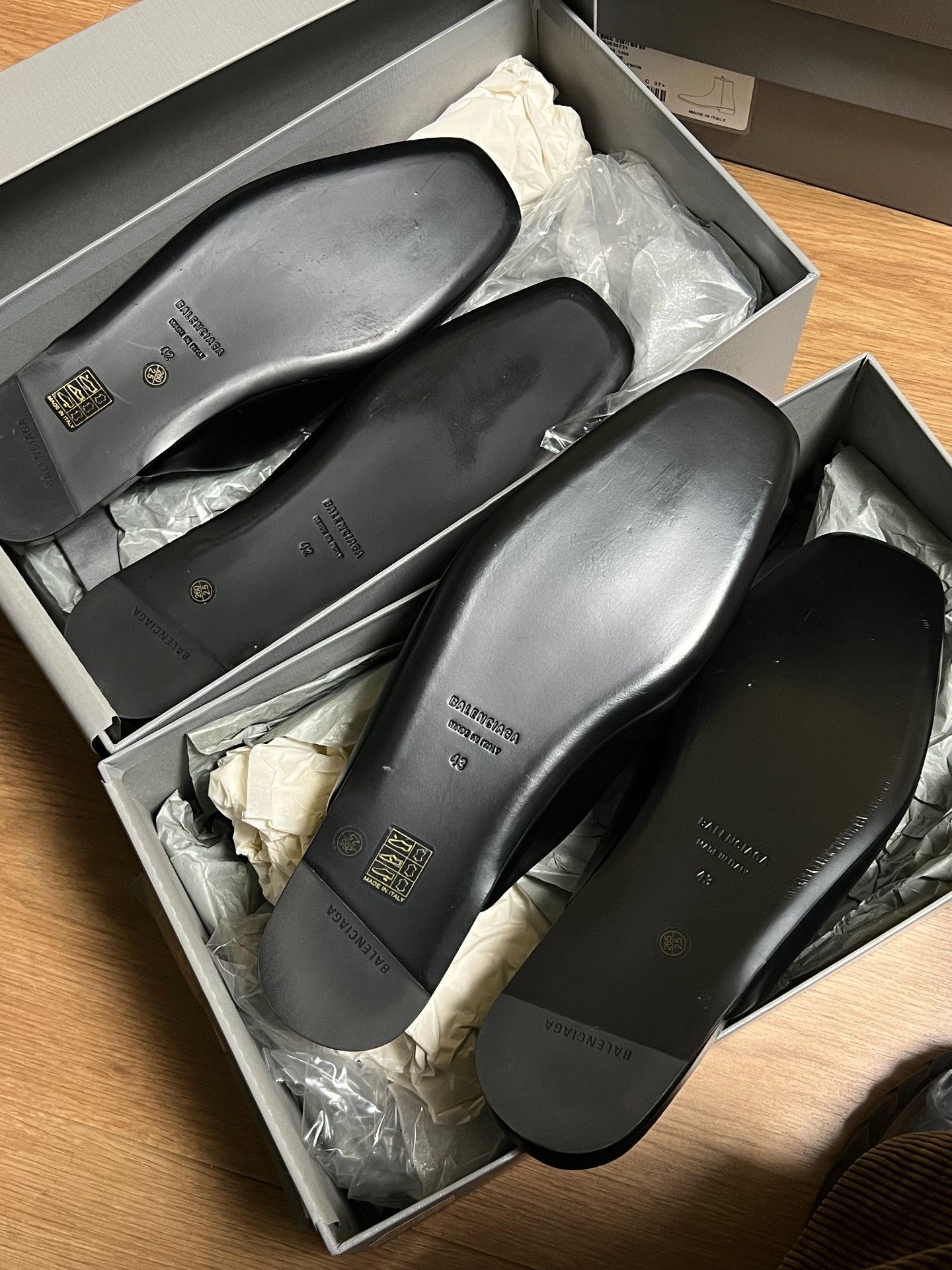 Balenciaga Balenciaga Black BB Logo Mules Size US 9 / EU 42 - 7 Thumbnail
