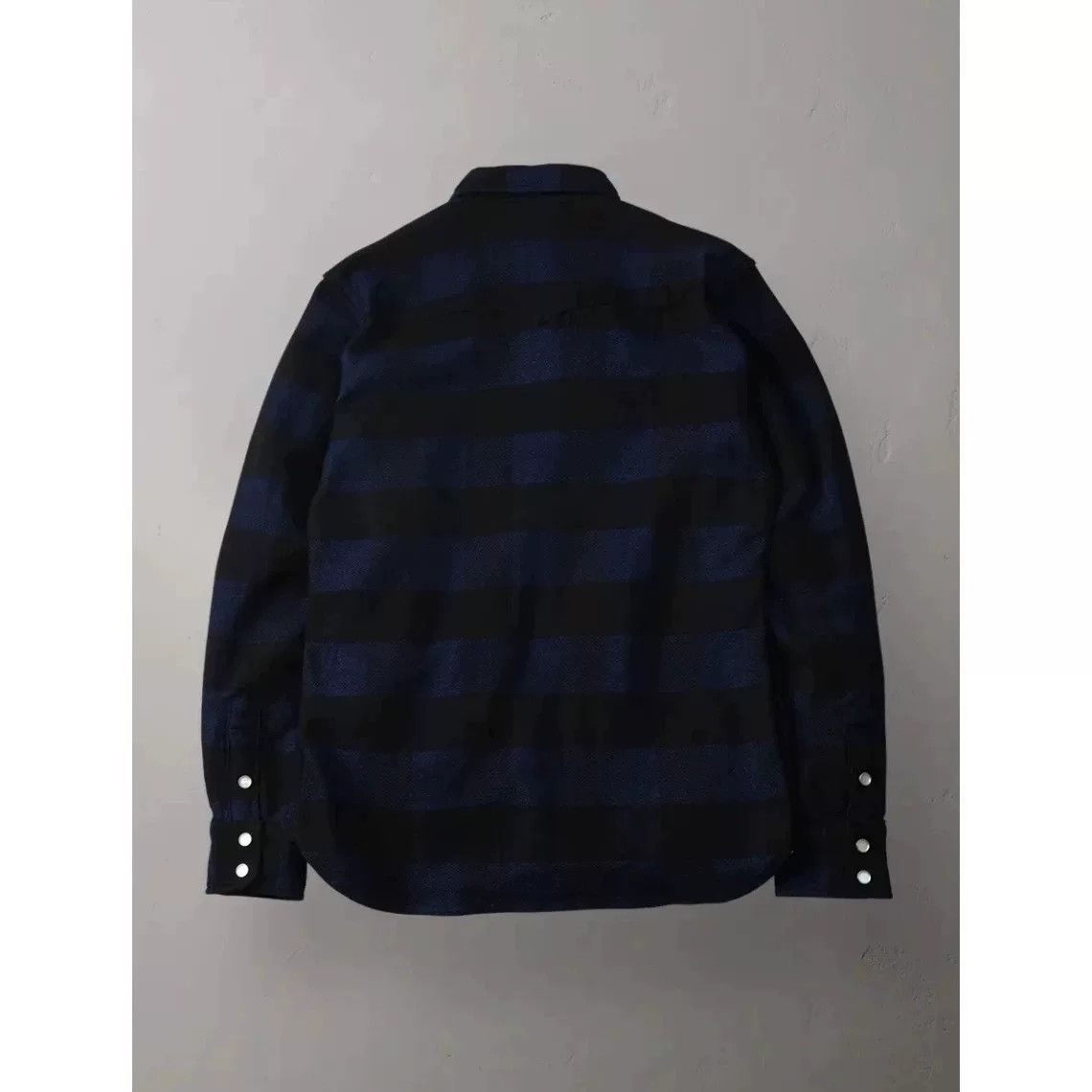 The Flat Head The Flat Head Limited Rope-Dyed Western Flannel Plaid Workwear Shirt Size US S / EU 44-46 / 1 - 2 Thumbnail