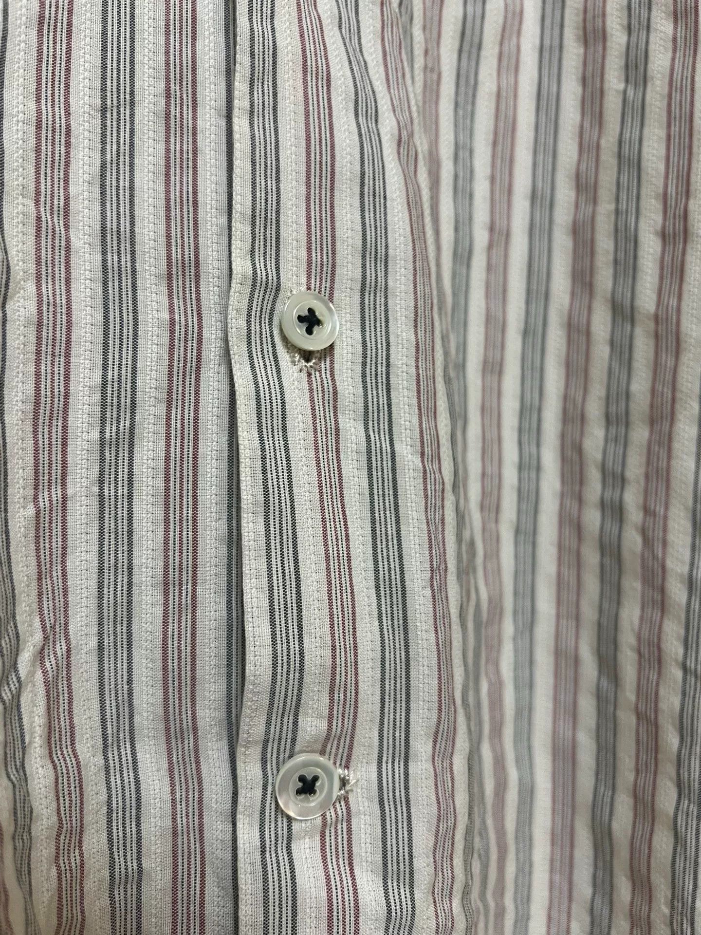 Geoffrey B. Small Geoffrey B.Small Red White Blue Striped Shirt Size US L / EU 52-54 / 3 - 7 Thumbnail