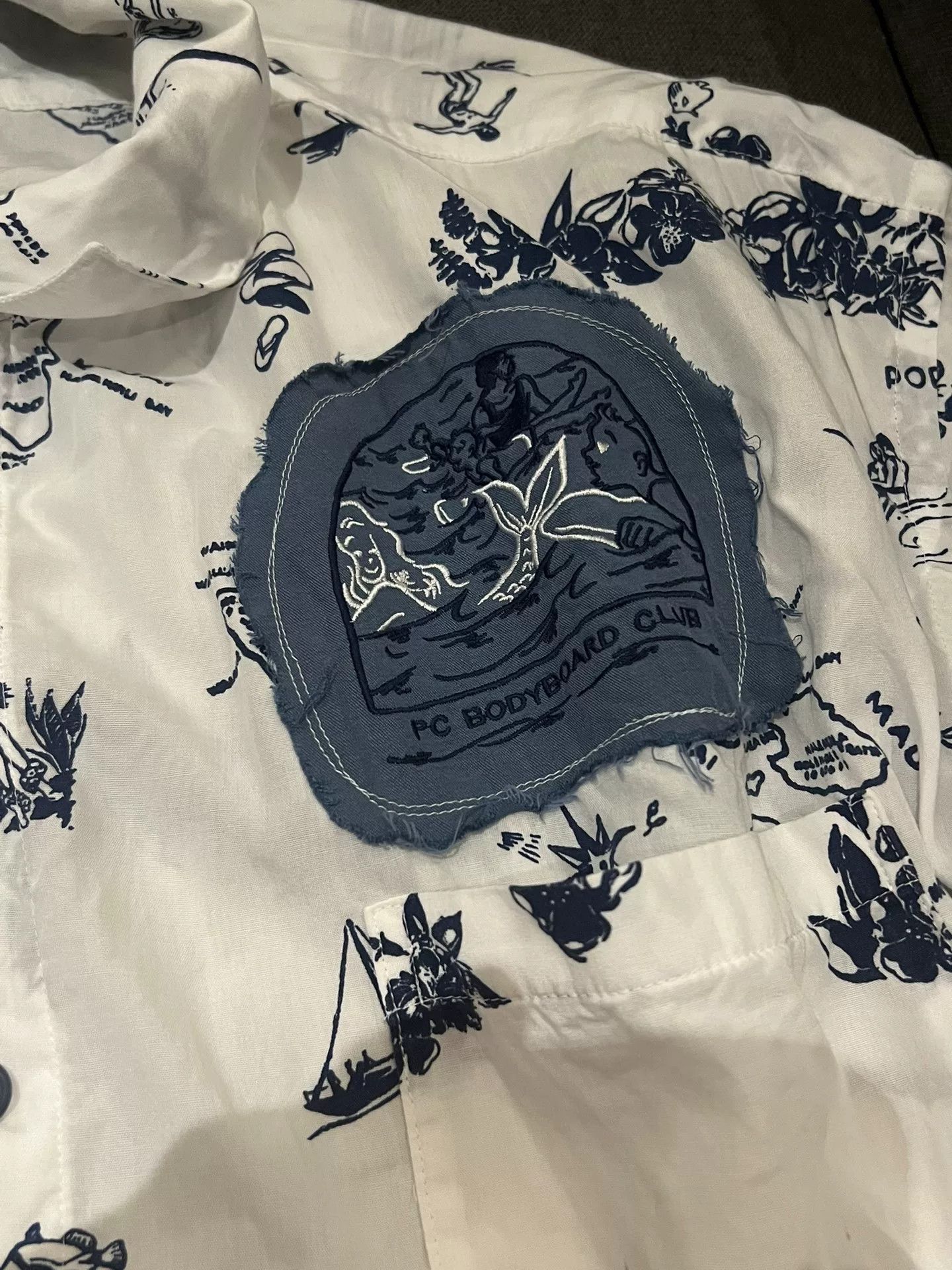 Porter Classic PORTER CLASSIC Hawaiian Aloha Silk Shirt Size US XL / EU 56 / 4 - 5 Thumbnail