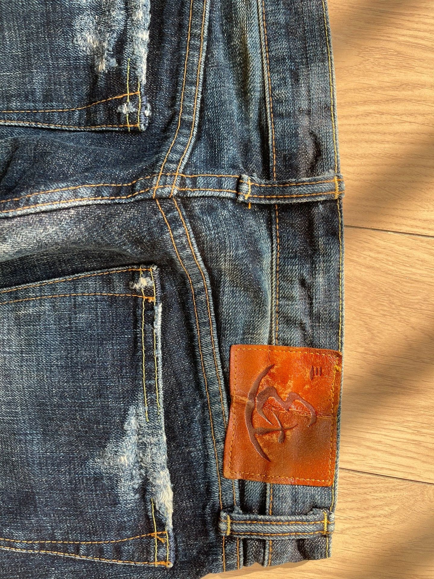 Eternal ENERNAL Washed Jeans Size US 30 / EU 46 - 6 Thumbnail