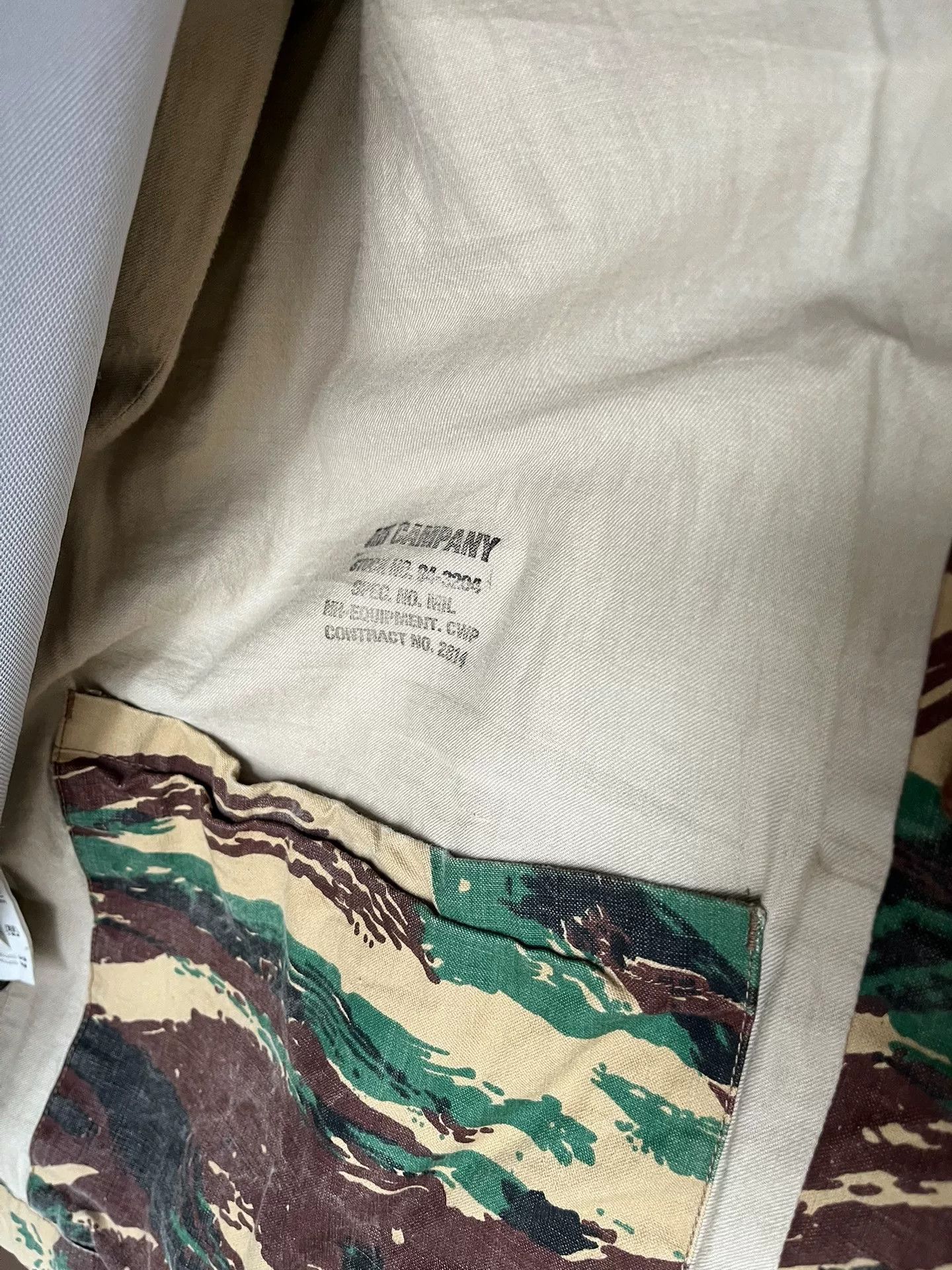 Neighborhood Neighborhood Camo Four-Pocket Trench Coat Size US M / EU 48-50 / 2 - 5 Thumbnail