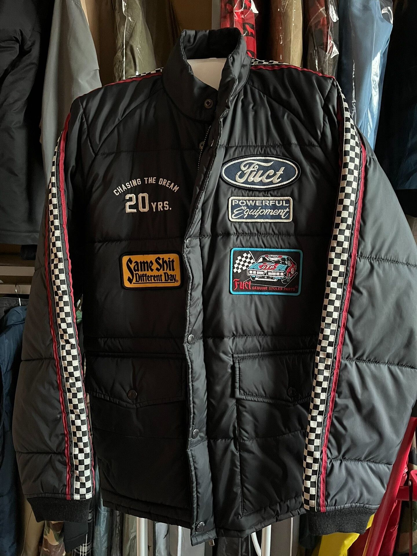 FUCT FUCT Track Puffer Jacket Size US M / EU 48-50 / 2 - 2 Thumbnail