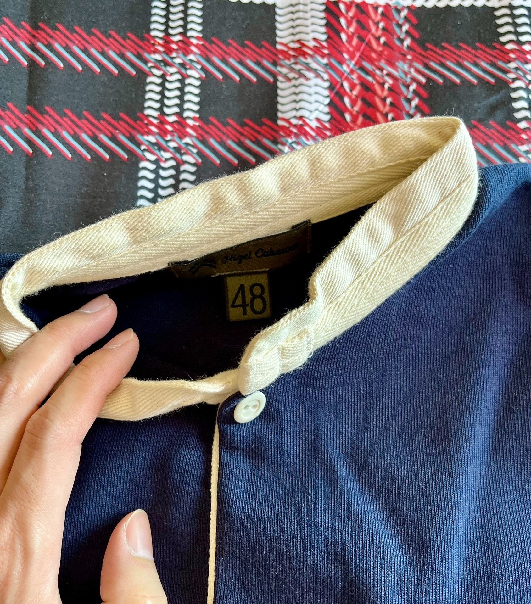 Nigel Cabourn Nigel Cabourn Vintage Rugby Sweatshirt Size US M / EU 48-50 / 2 - 6 Thumbnail