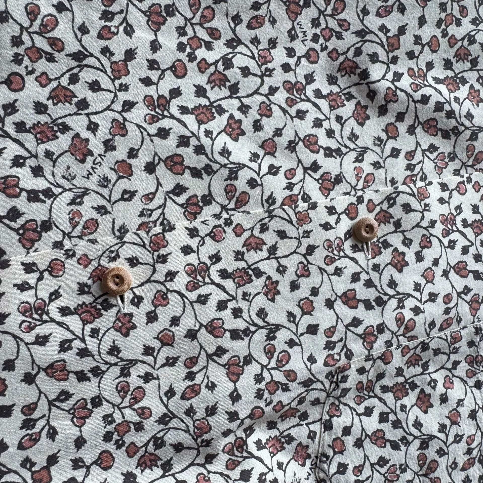 Visvim visvim ict wallis s/s floral shirt Size US M / EU 48-50 / 2 - 4 Thumbnail