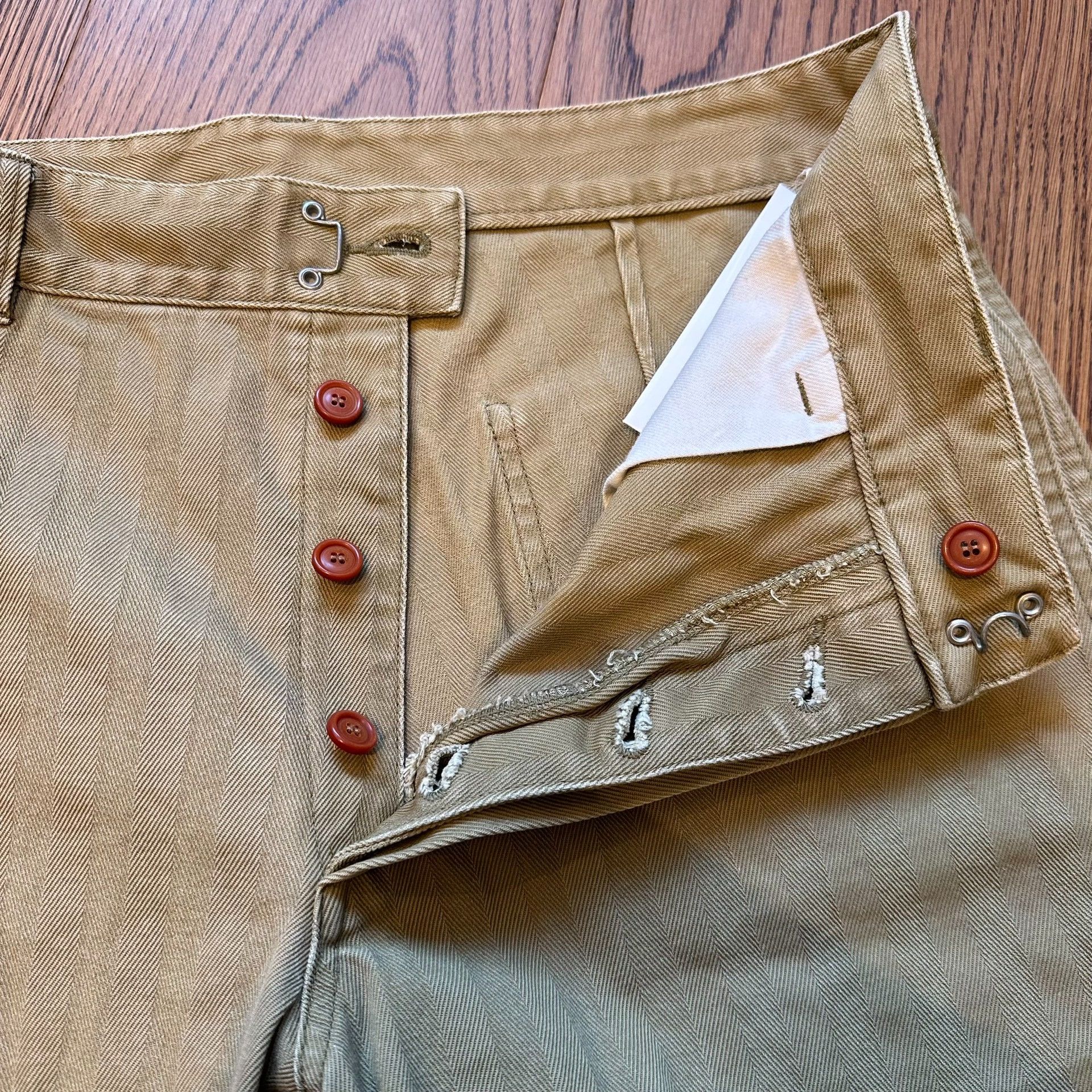 Visvim visvim pastoral herringbone shorts 18ss Size US 26 / EU 42 - 4 Thumbnail