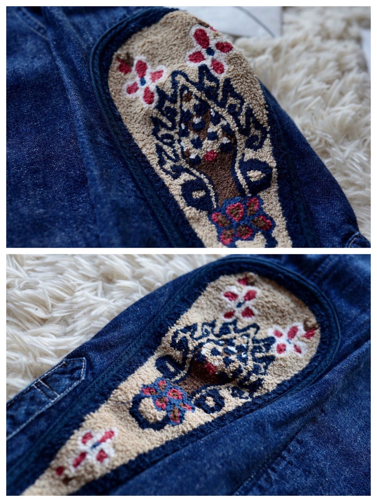 Visvim visvim Albacore One Wash Embroidery Denim Shirt Size US M / EU 48-50 / 2 - 3 Thumbnail