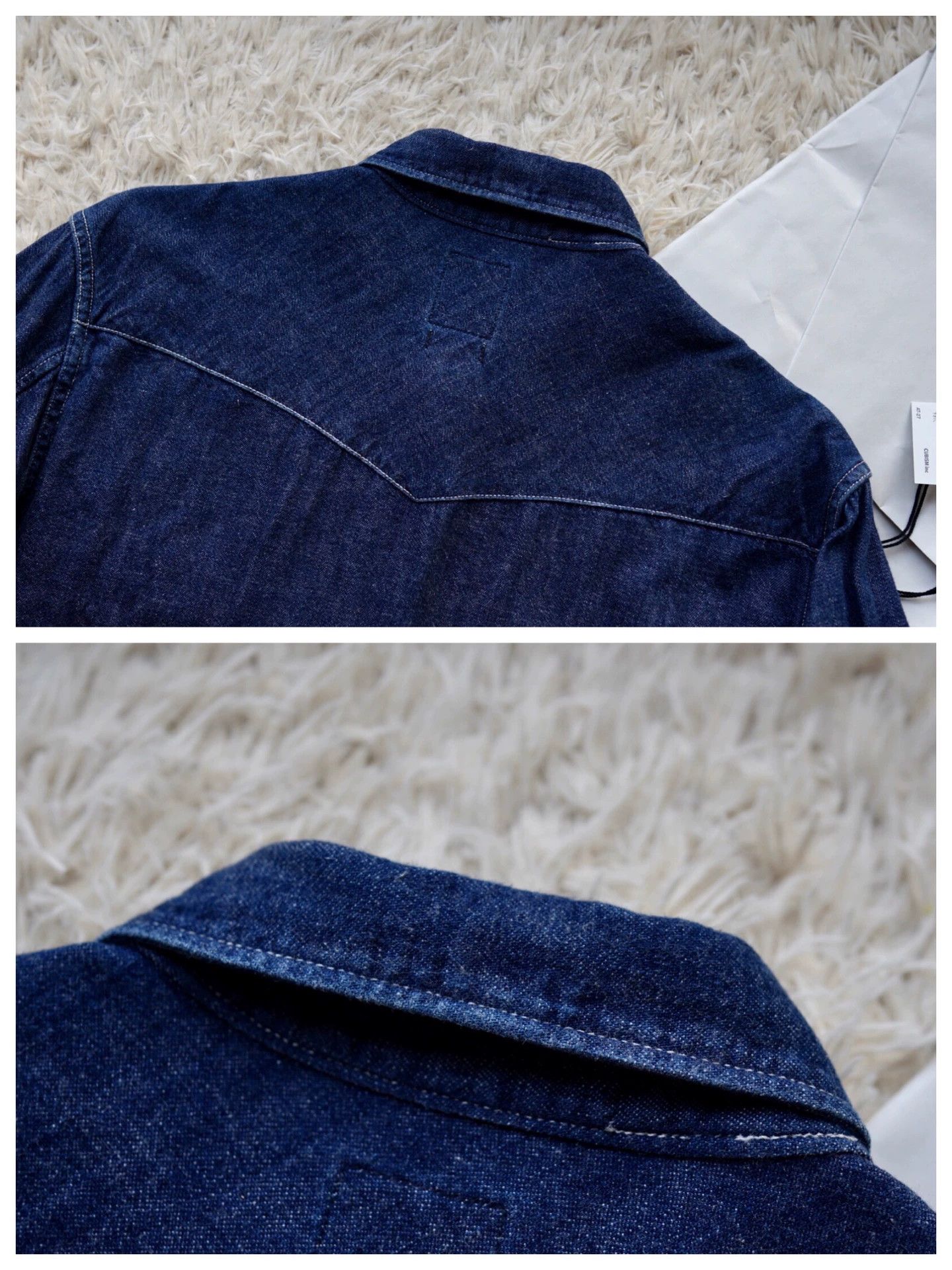 Visvim visvim Albacore One Wash Embroidery Denim Shirt Size US M / EU 48-50 / 2 - 6 Thumbnail