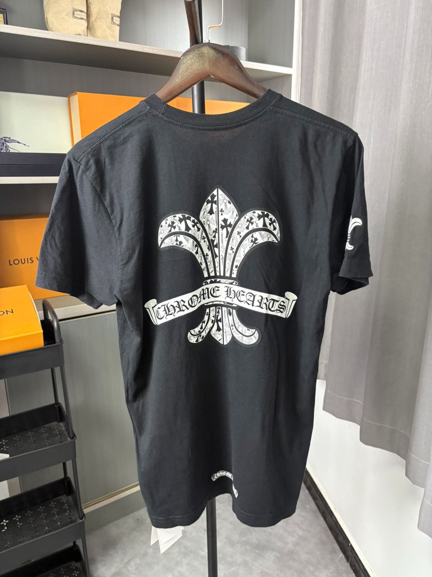 Chrome Hearts Chrome Hearts Black T-Shirt M Men Size US M / EU 48-50 / 2 - 3 Thumbnail