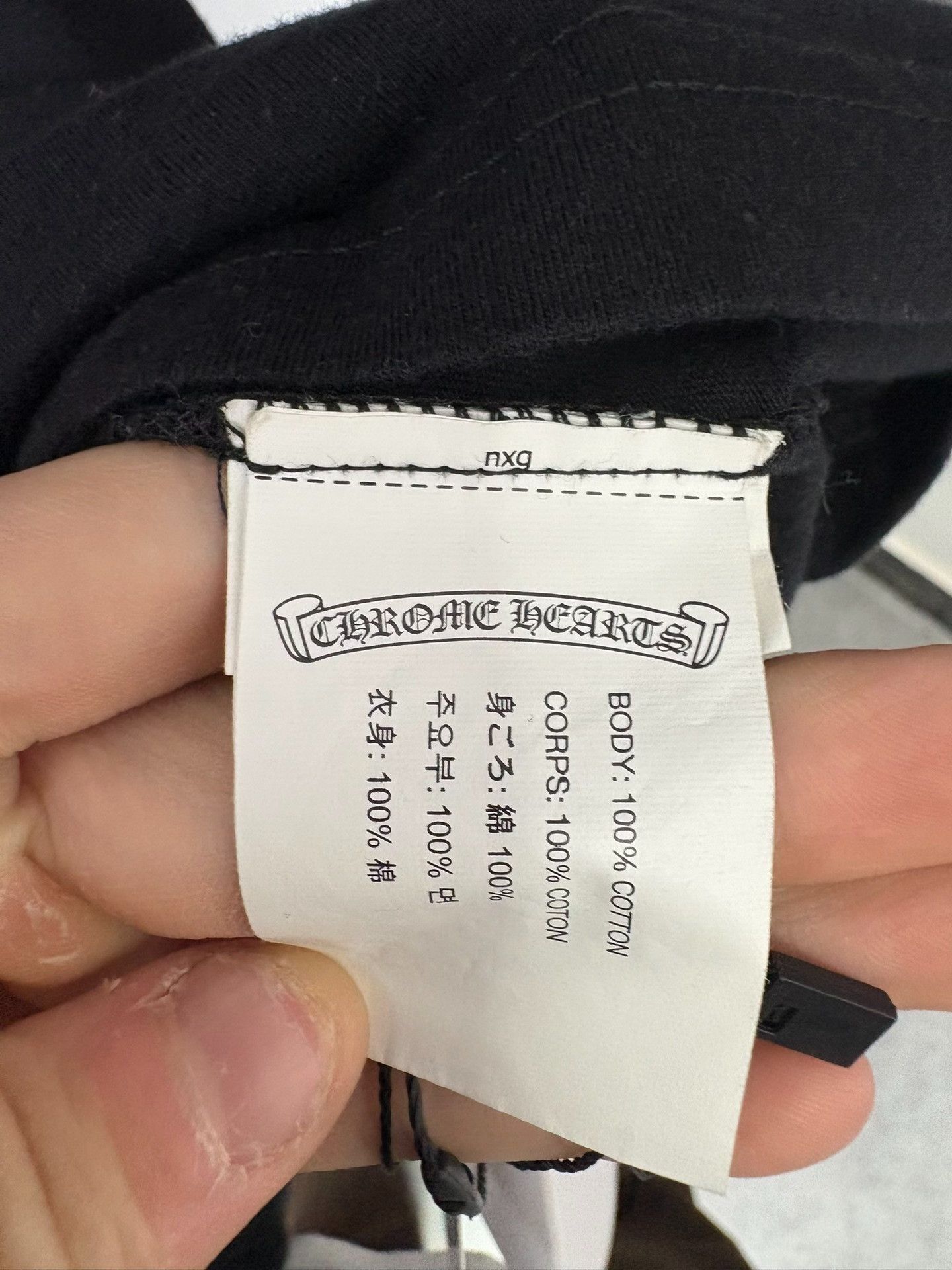 Chrome Hearts Chrome Hearts Black T-Shirt M Men Size US M / EU 48-50 / 2 - 4 Thumbnail