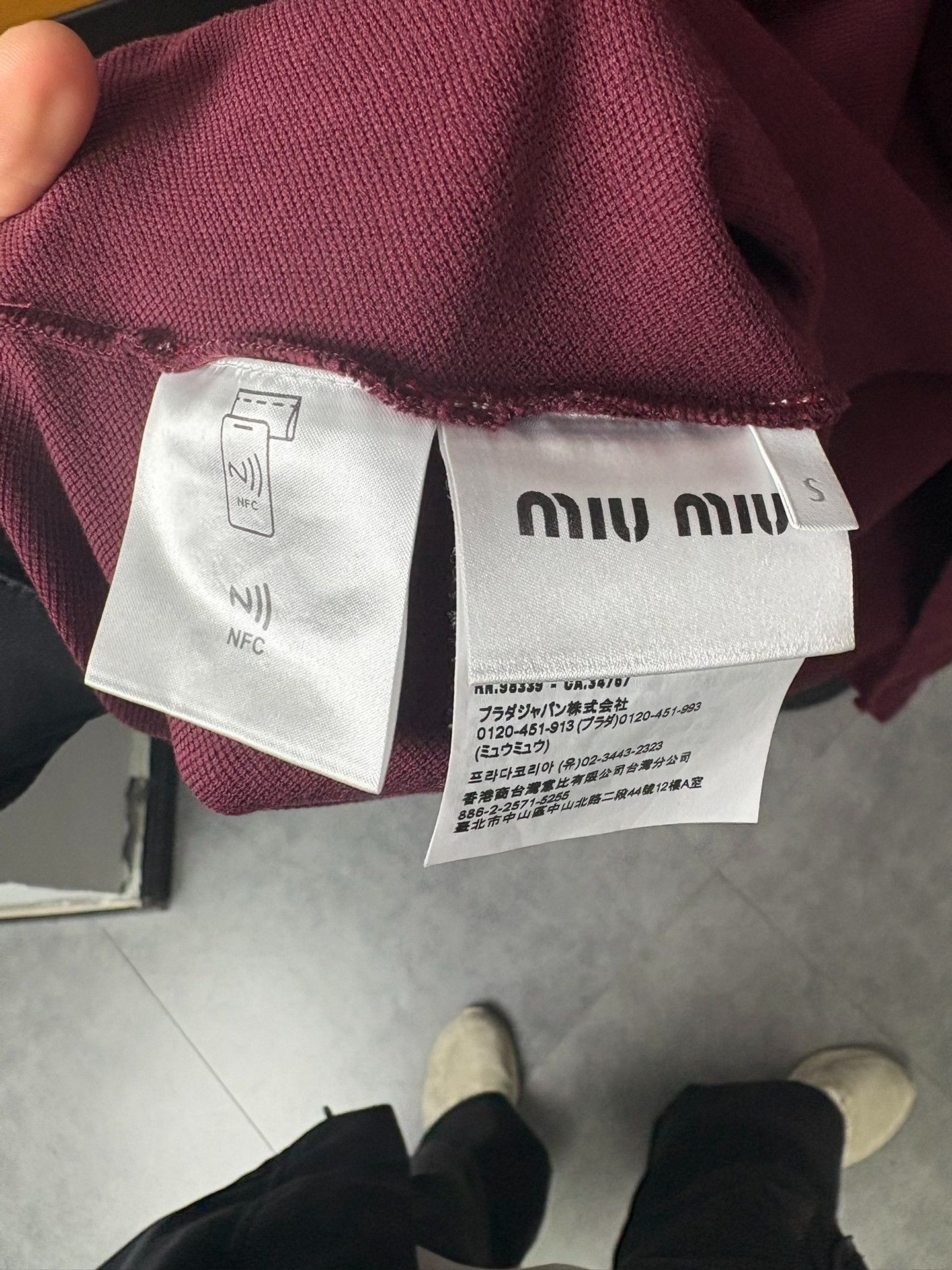 Miu Miu Miu Miu Red Button Up S Women Size S / US 4 / IT 40 - 5 Thumbnail
