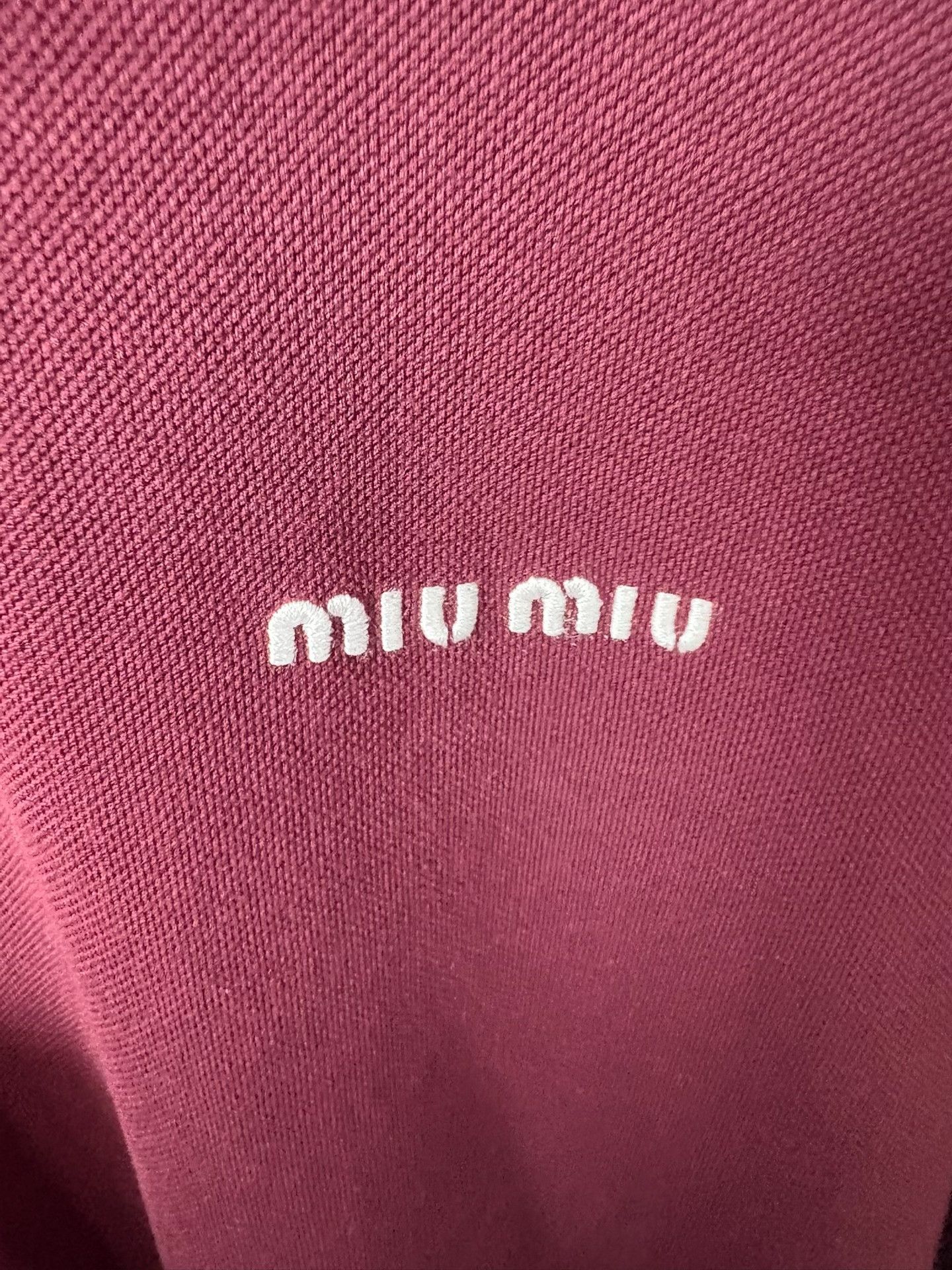 Miu Miu Miu Miu Red Button Up S Women Size S / US 4 / IT 40 - 3 Thumbnail