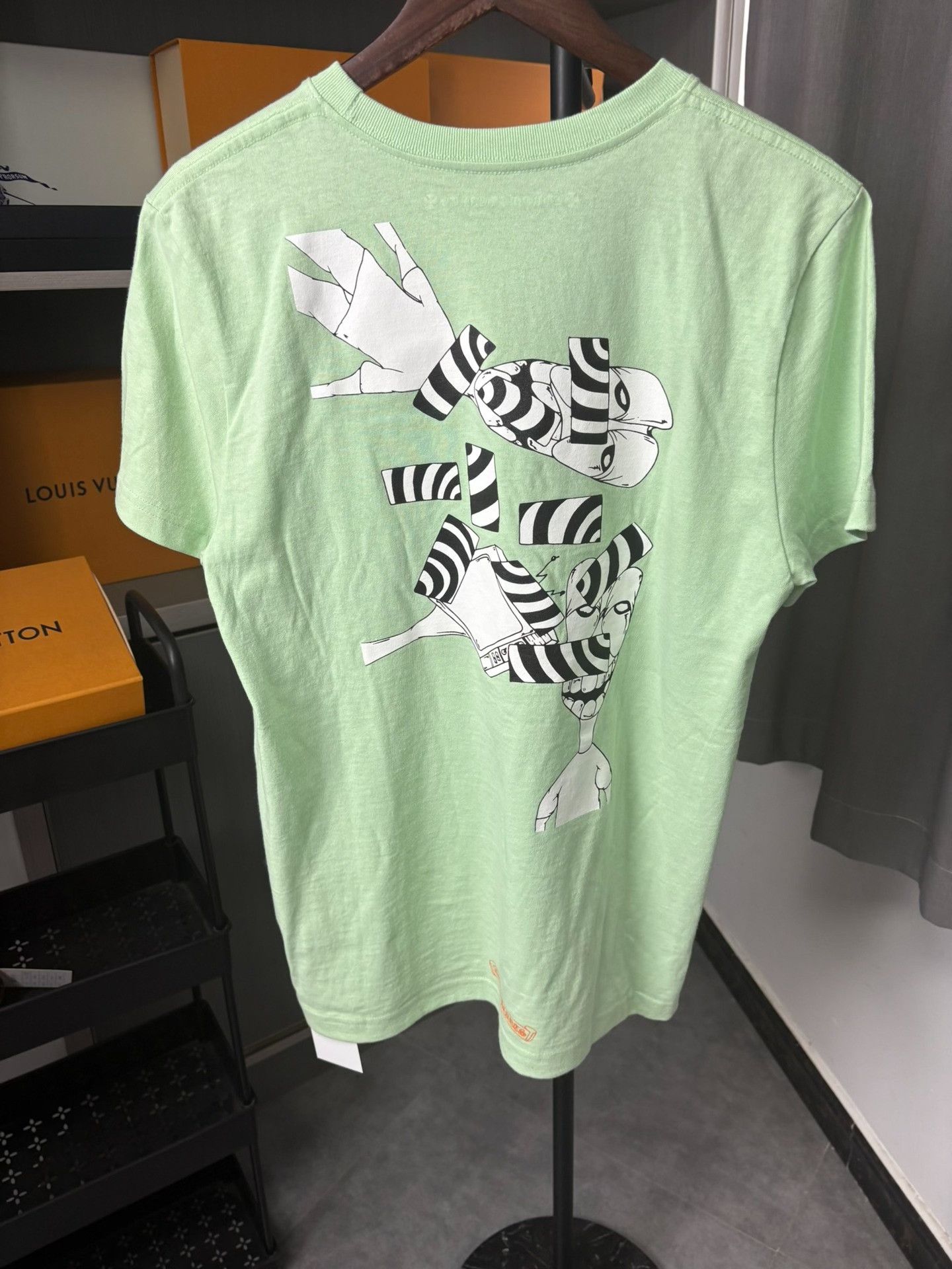 Chrome Hearts Chrome Hearts Collab Green T-Shirt M Men Size US M / EU 48-50 / 2 - 3 Thumbnail