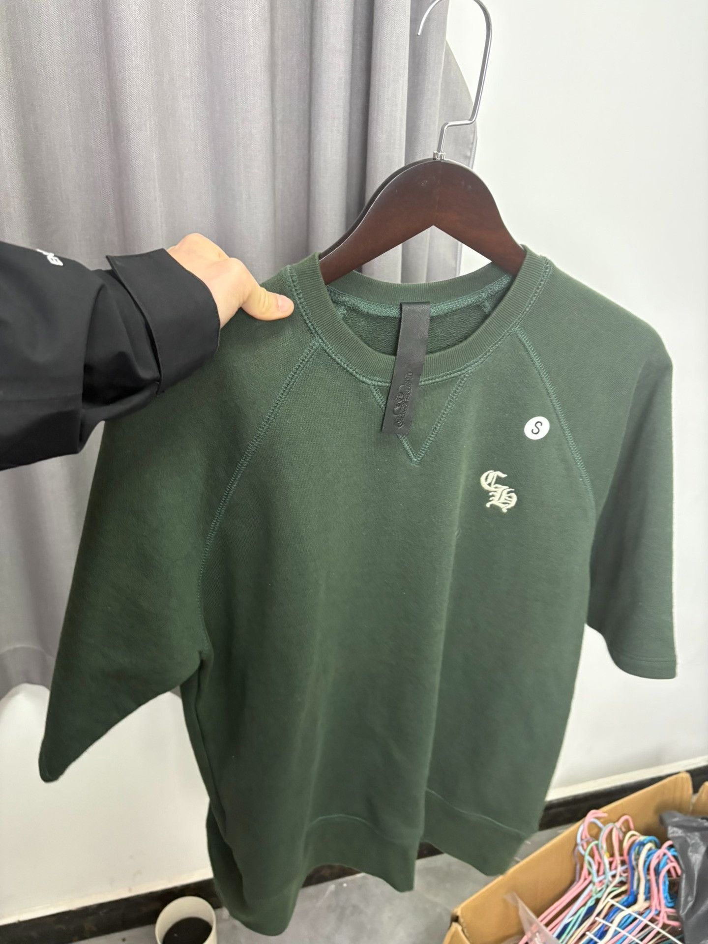 Chrome Hearts Chrome Hearts Green Hoodie S Men Size US S / EU 44-46 / 1 - 8 Thumbnail