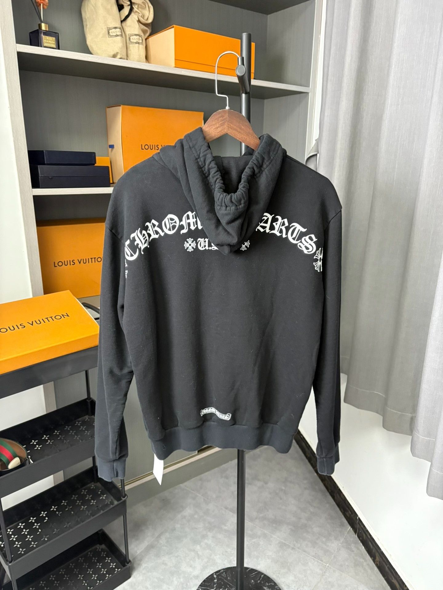 Chrome Hearts Chrome Hearts Black Hoodie S Men Size US S / EU 44-46 / 1 - 4 Thumbnail