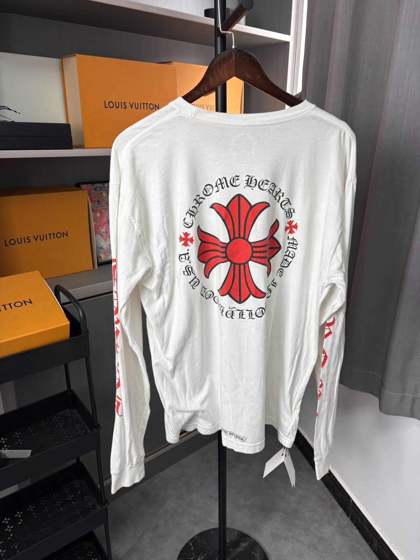 Chrome Hearts Chrome Hearts White T-Shirt XL Men Size US XL / EU 56 / 4 - 4 Thumbnail