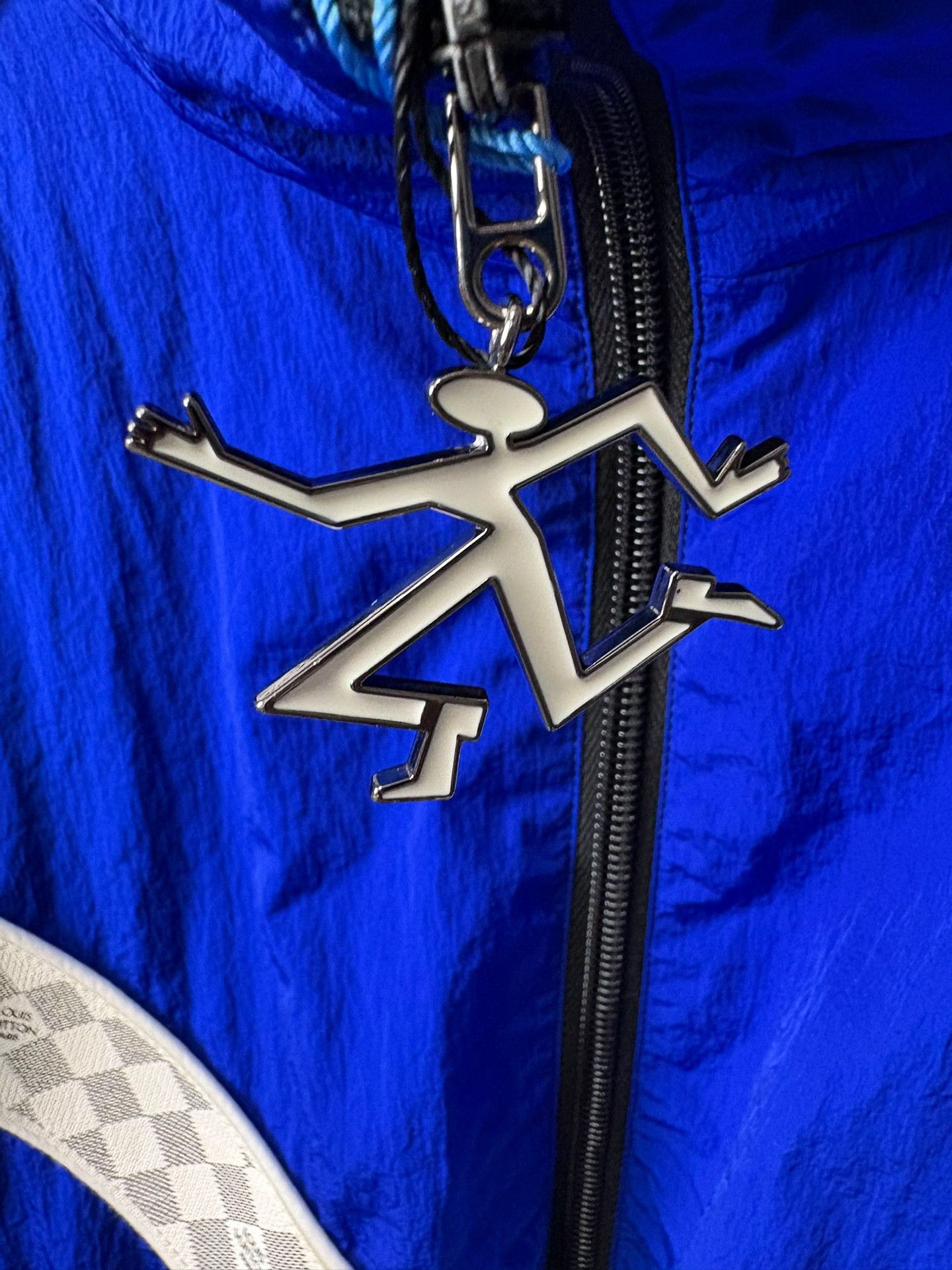 Louis Vuitton Louis Vuitton Patchwork Blue Light Jacket L Men Size US L / EU 52-54 / 3 - 2 Thumbnail
